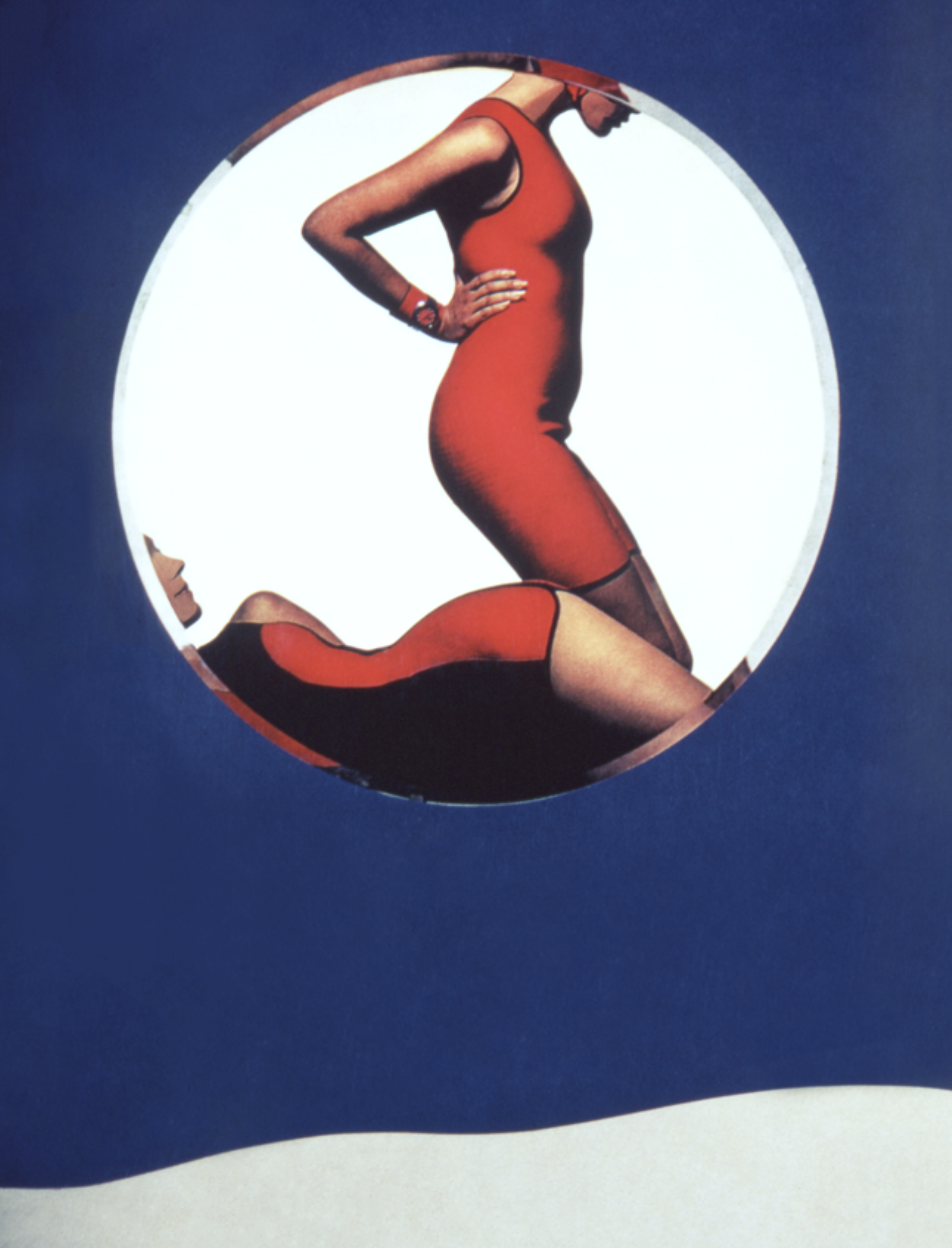 "Fashion in a Circle" Harper's Bazaar , circa 1969