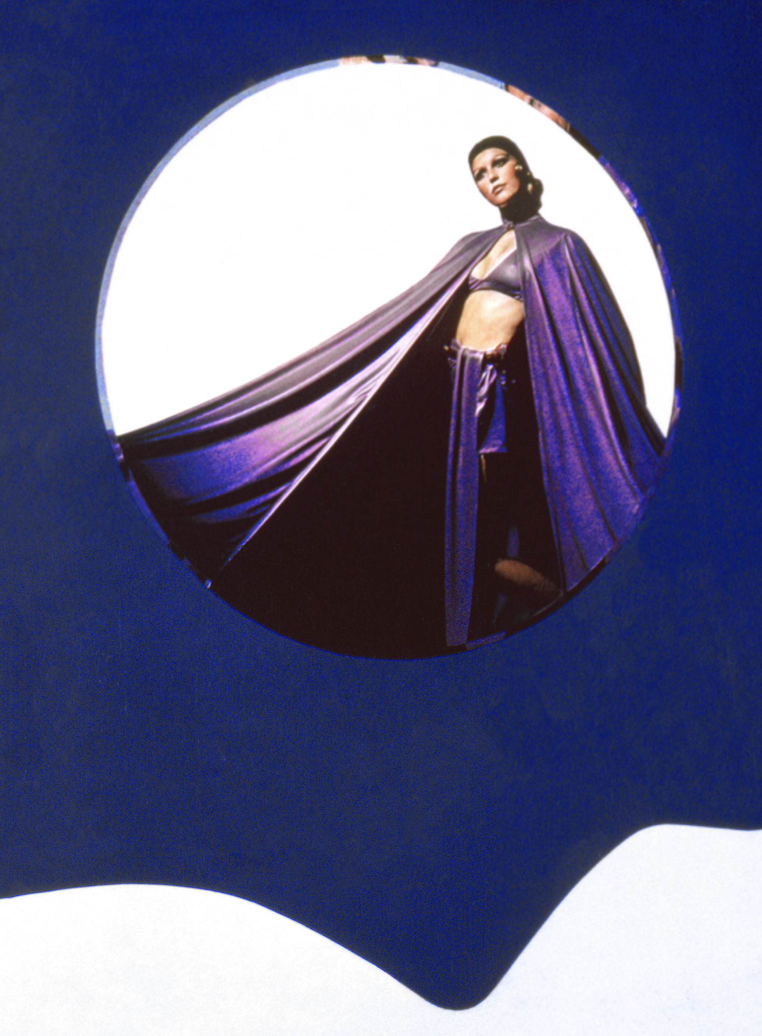 "Fashion in a Circle" Harper's Bazaar , circa 1969