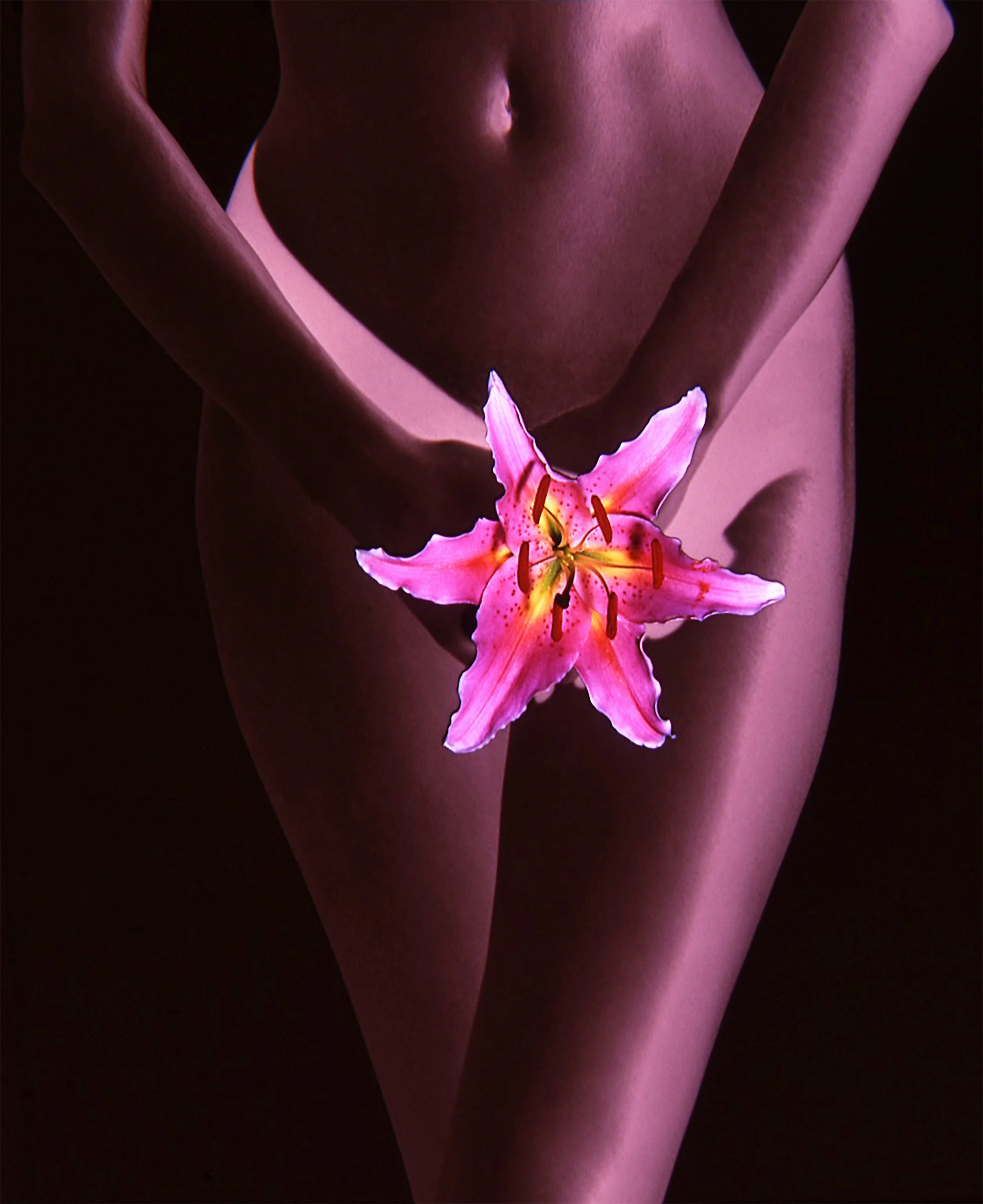 Purple Nude with Lily