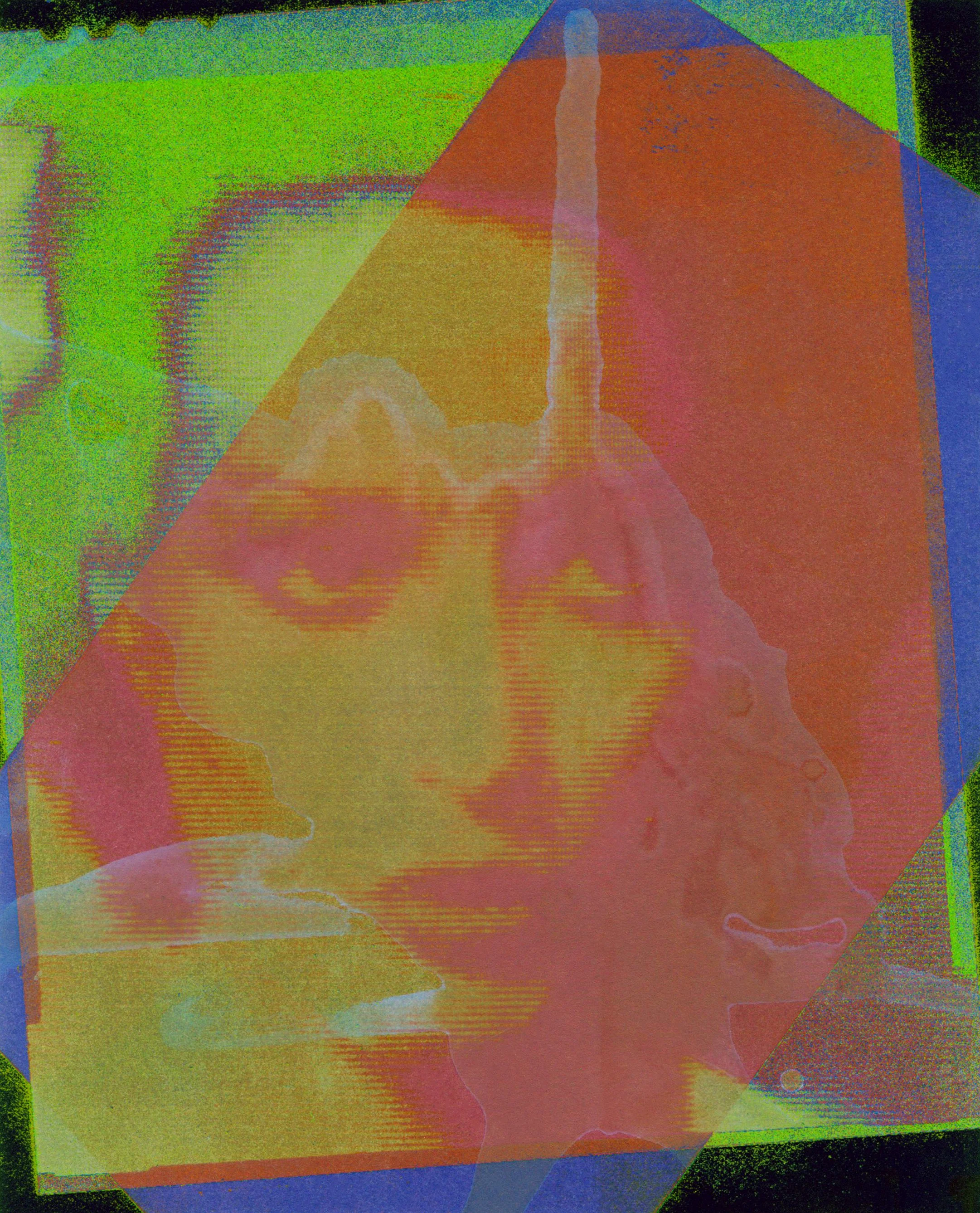 Abstract Collage Portrait, 1990s