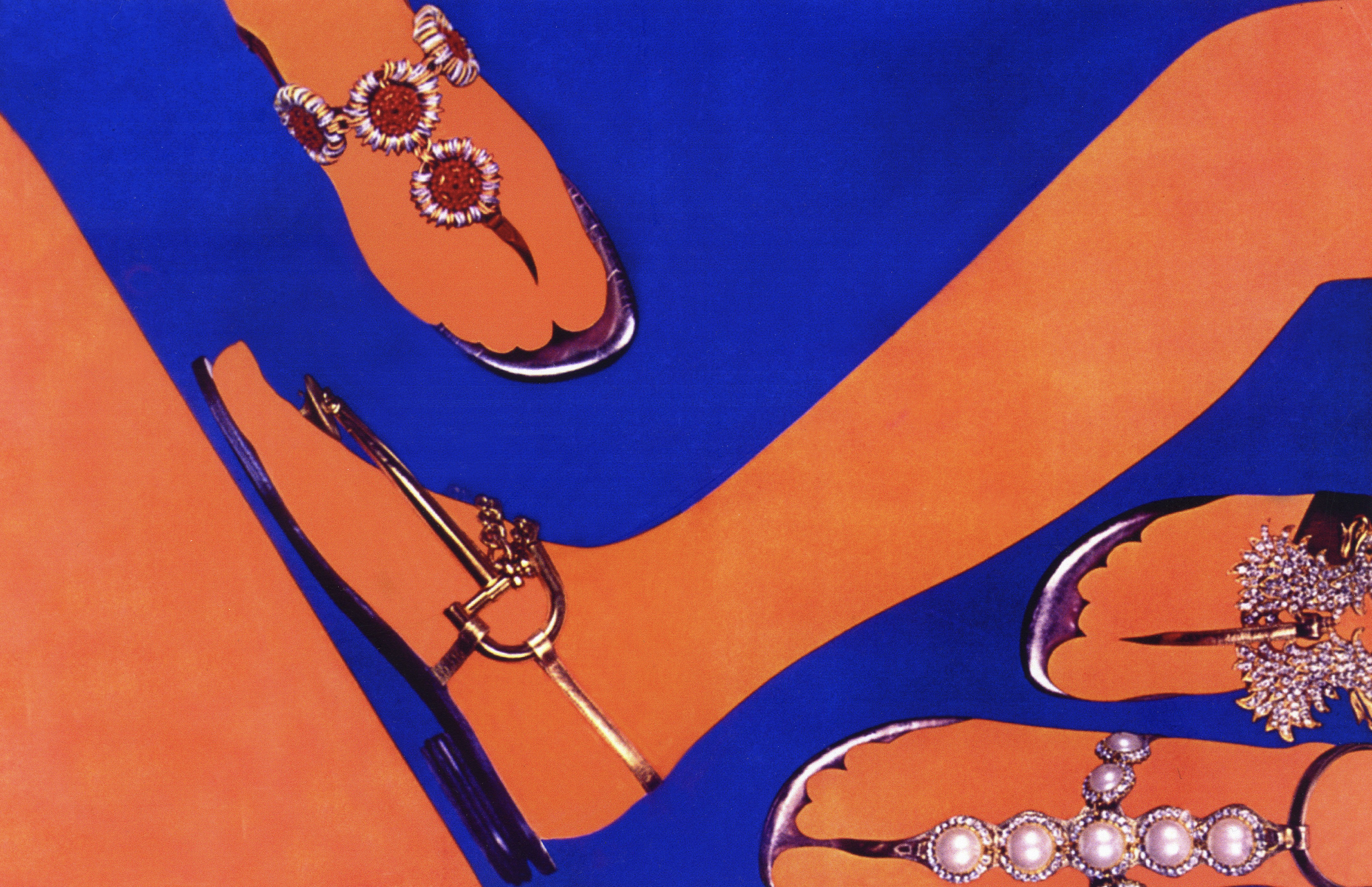 Sant'Angelo Editorial in Harpers Bazaar, circa 1969