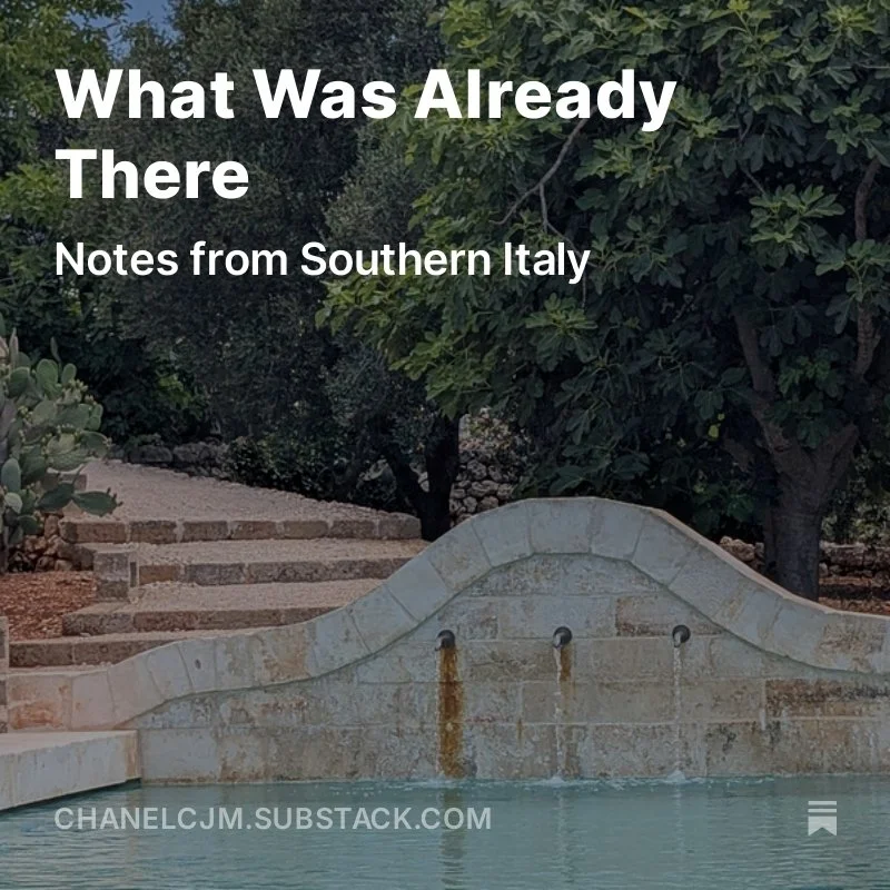 What Was Already There