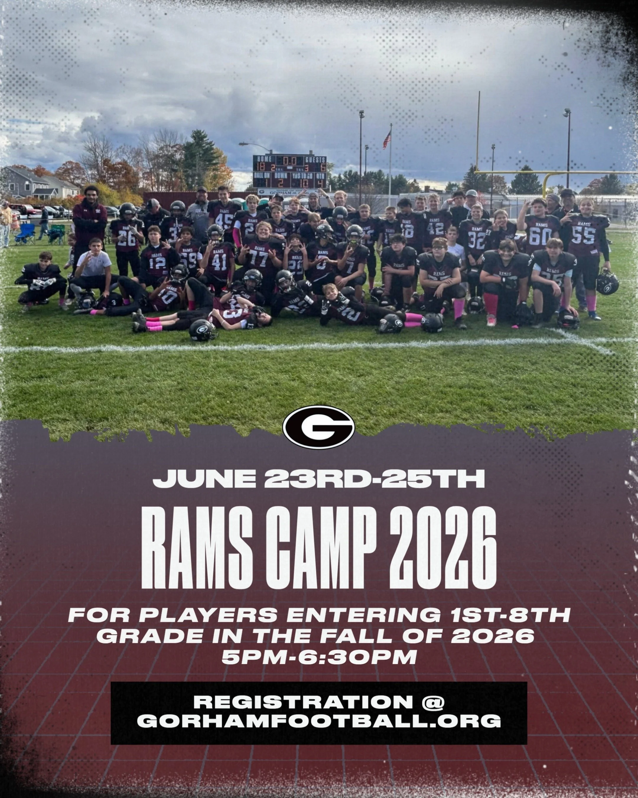 Youth Camp 2026 Flyer