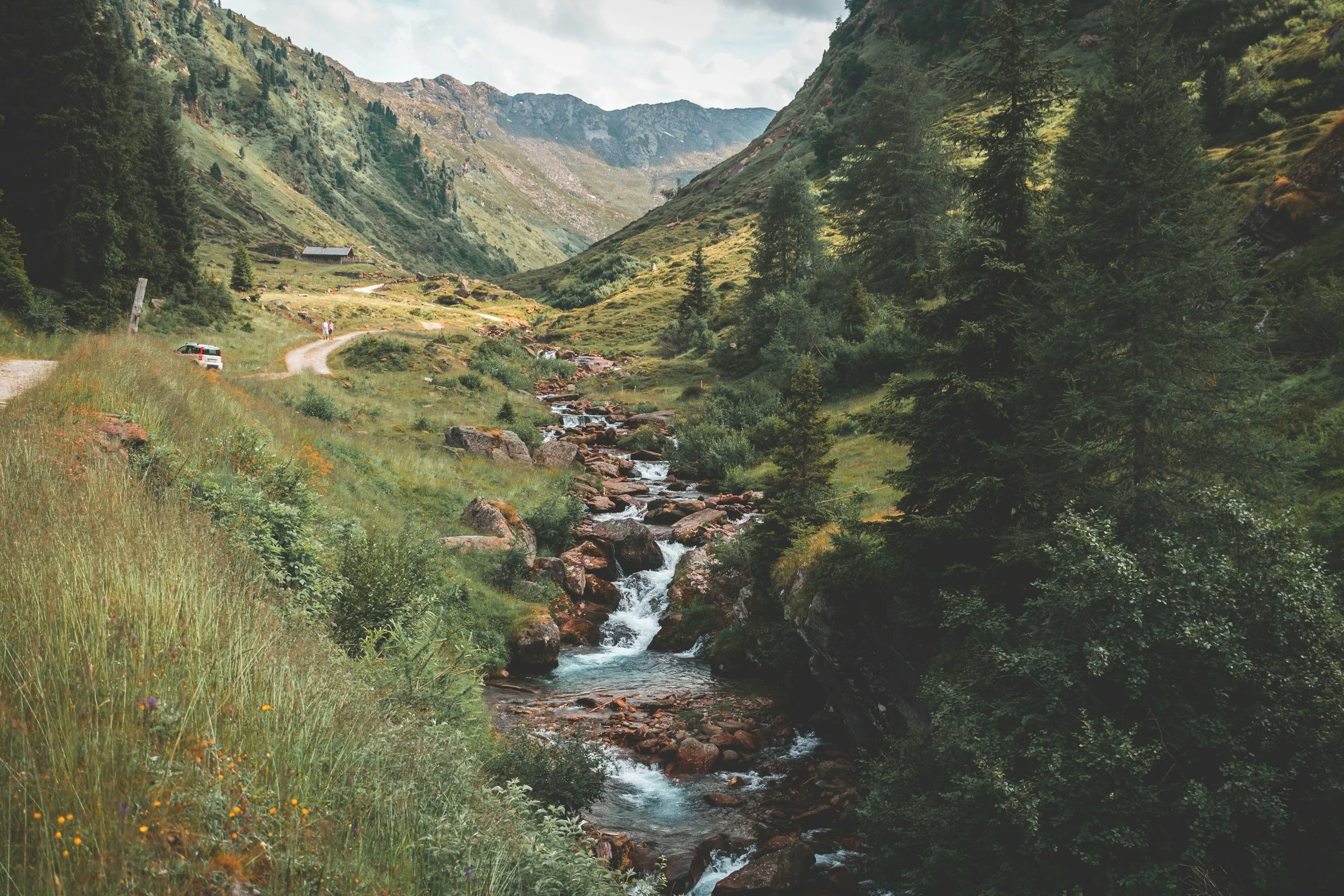 a mountain river in montana