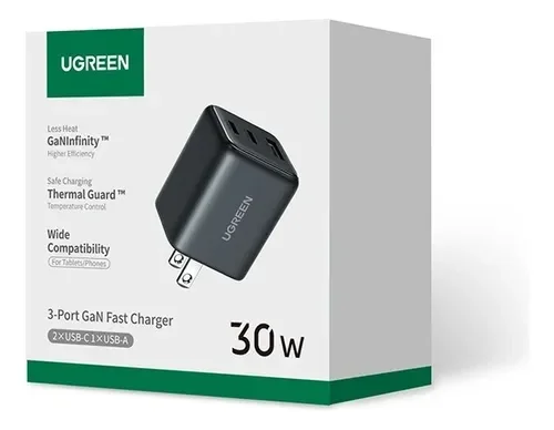 Cabezal Ugreen - 30Watts Certificado