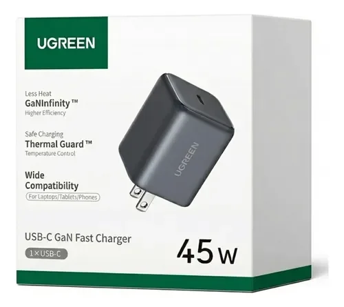 Cabezal Ugreen - 45Watts Certificado