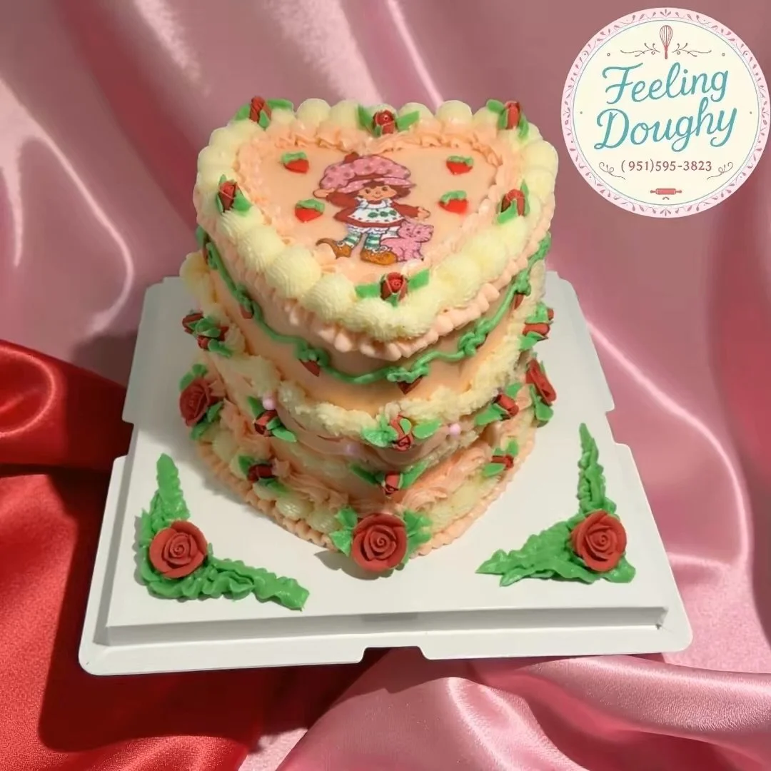 6” Heart or Round Cake Serves 8 to 12