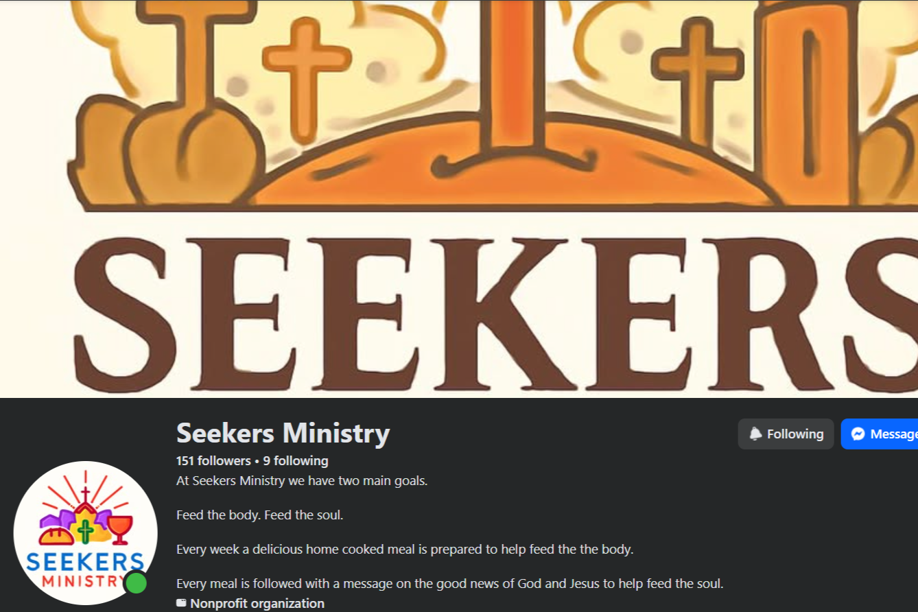 Seekers Ministry FaecBook