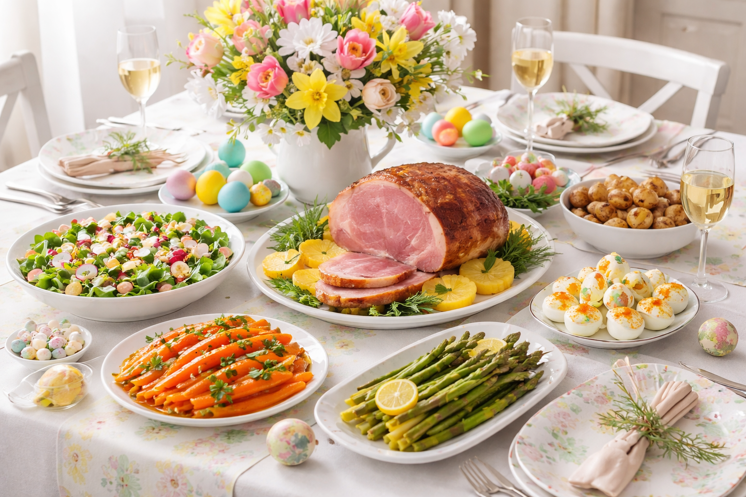 Upcoming events including Easter