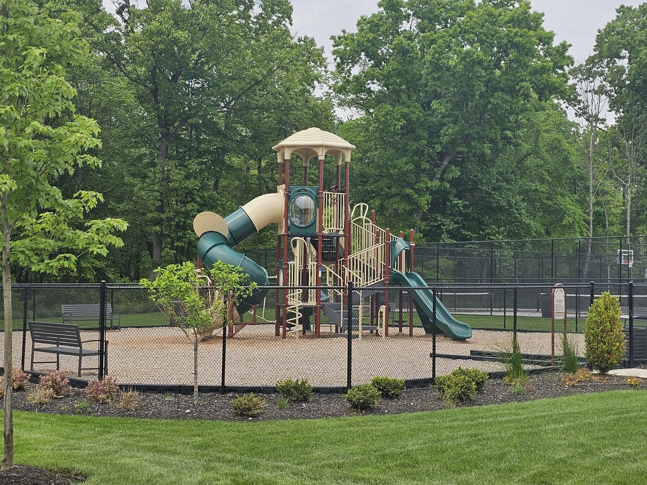 Playground install at Country Club-Old Bridge, NJ