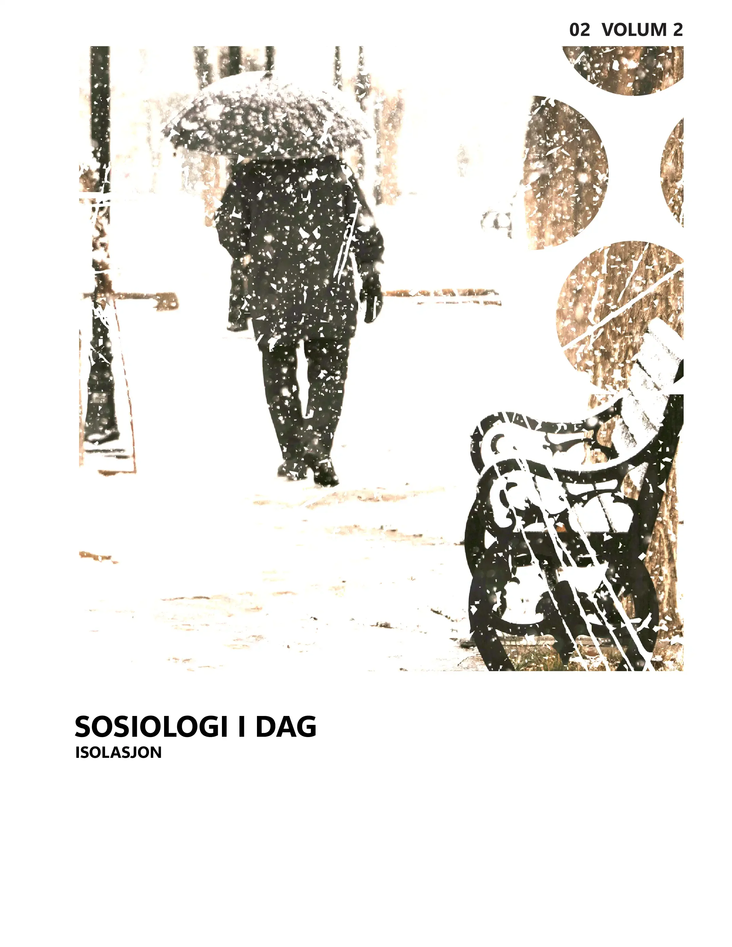 Sosiologi i dag,  volum 2,  omslag 2