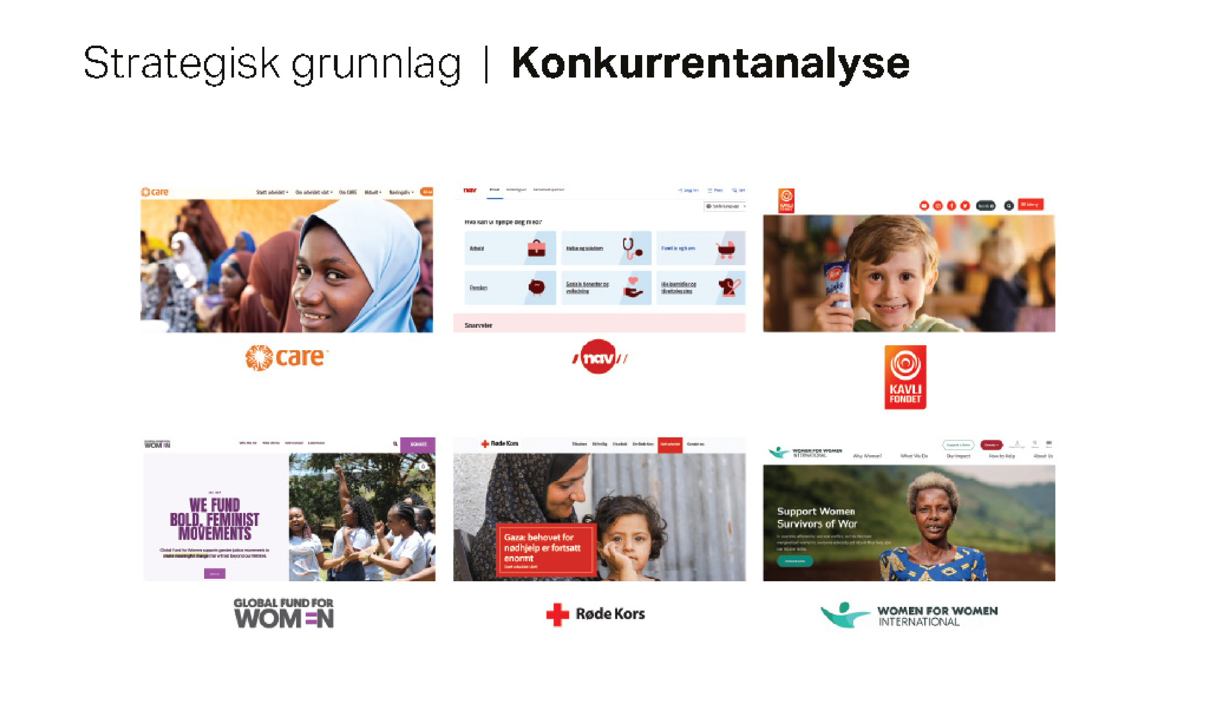 Stiftelsen we konkurrentanalyse
