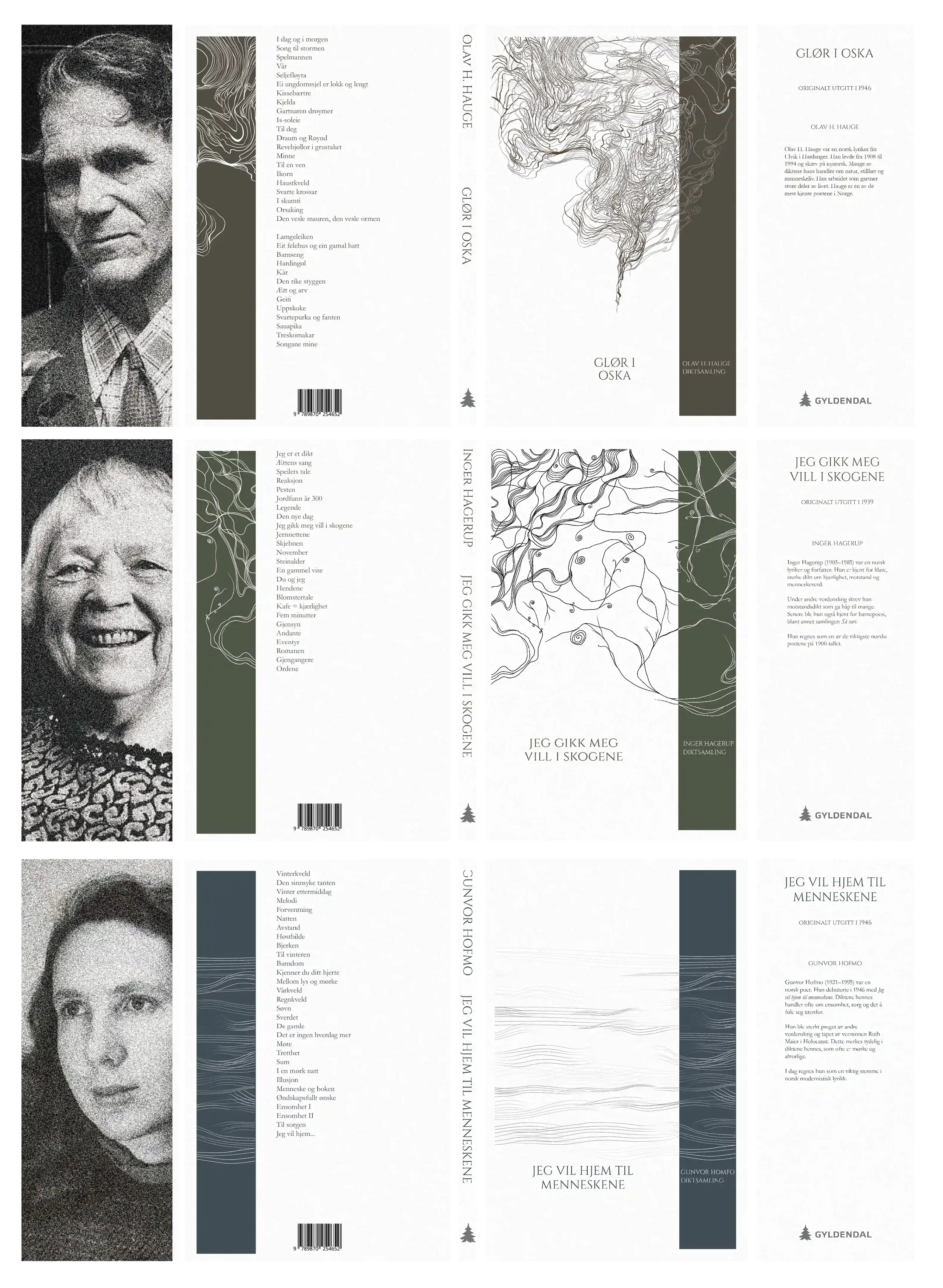 Alle poesiomslag