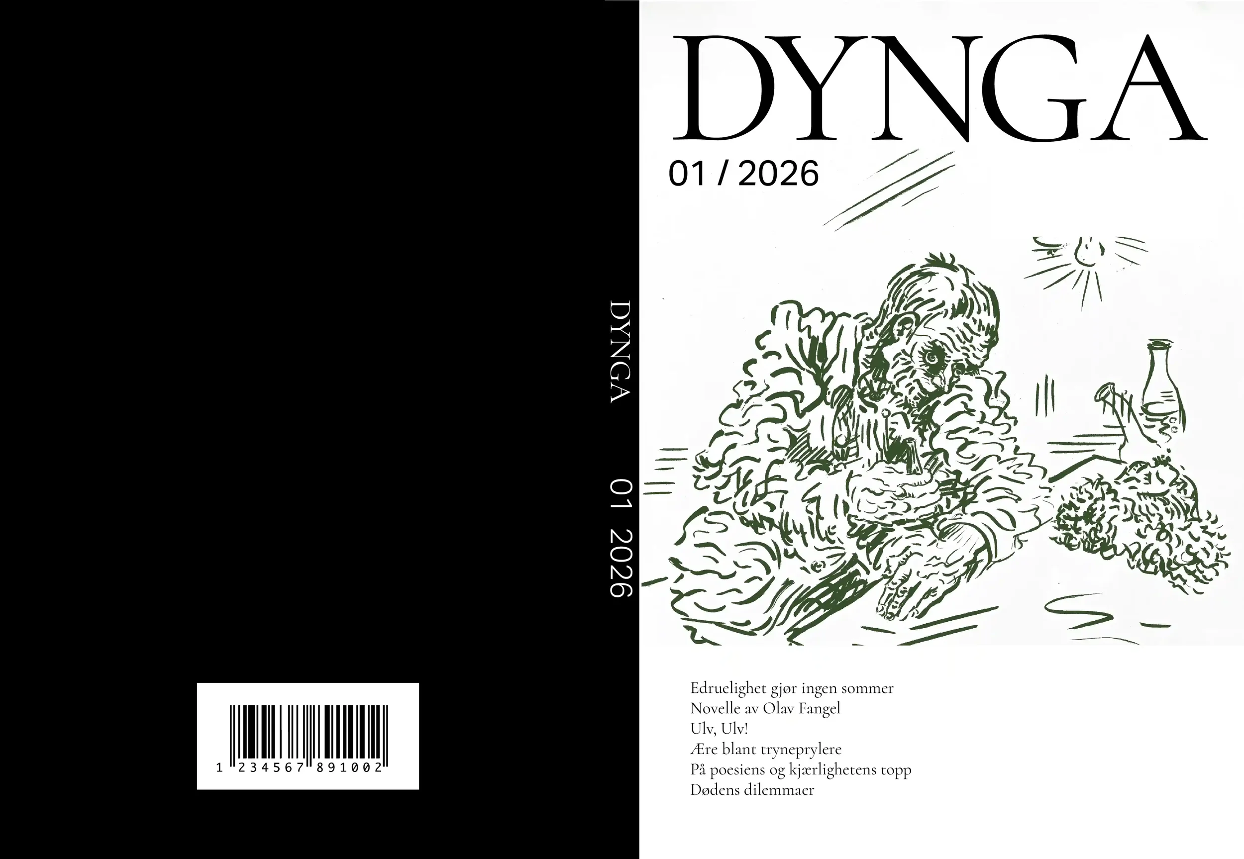 Dynga tidsskrift omslag 1