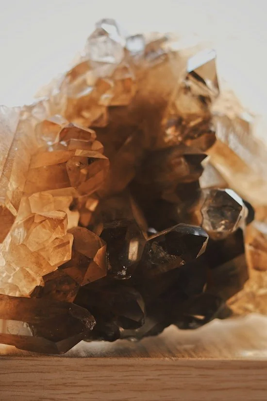 Smoky Quartz cluster