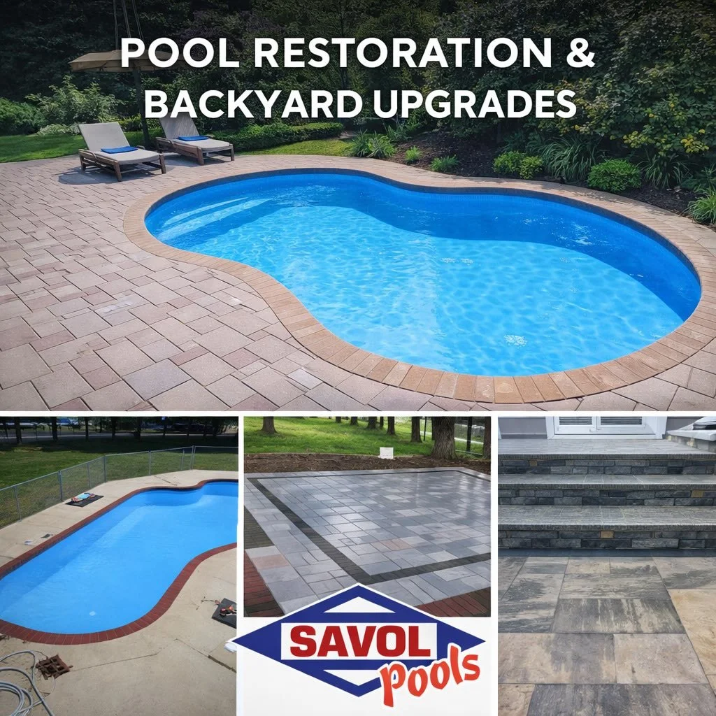 Your pool doesn&rsquo;t need to be replaced&hellip; it needs to be upgraded 🔥

We bring back life to backyards with:
✔️ Pool liner replacements
✔️ Tile &amp; coping upgrades
✔️ Patio installs
✔️ Masonry &amp; restoration work

Stop looking at a back