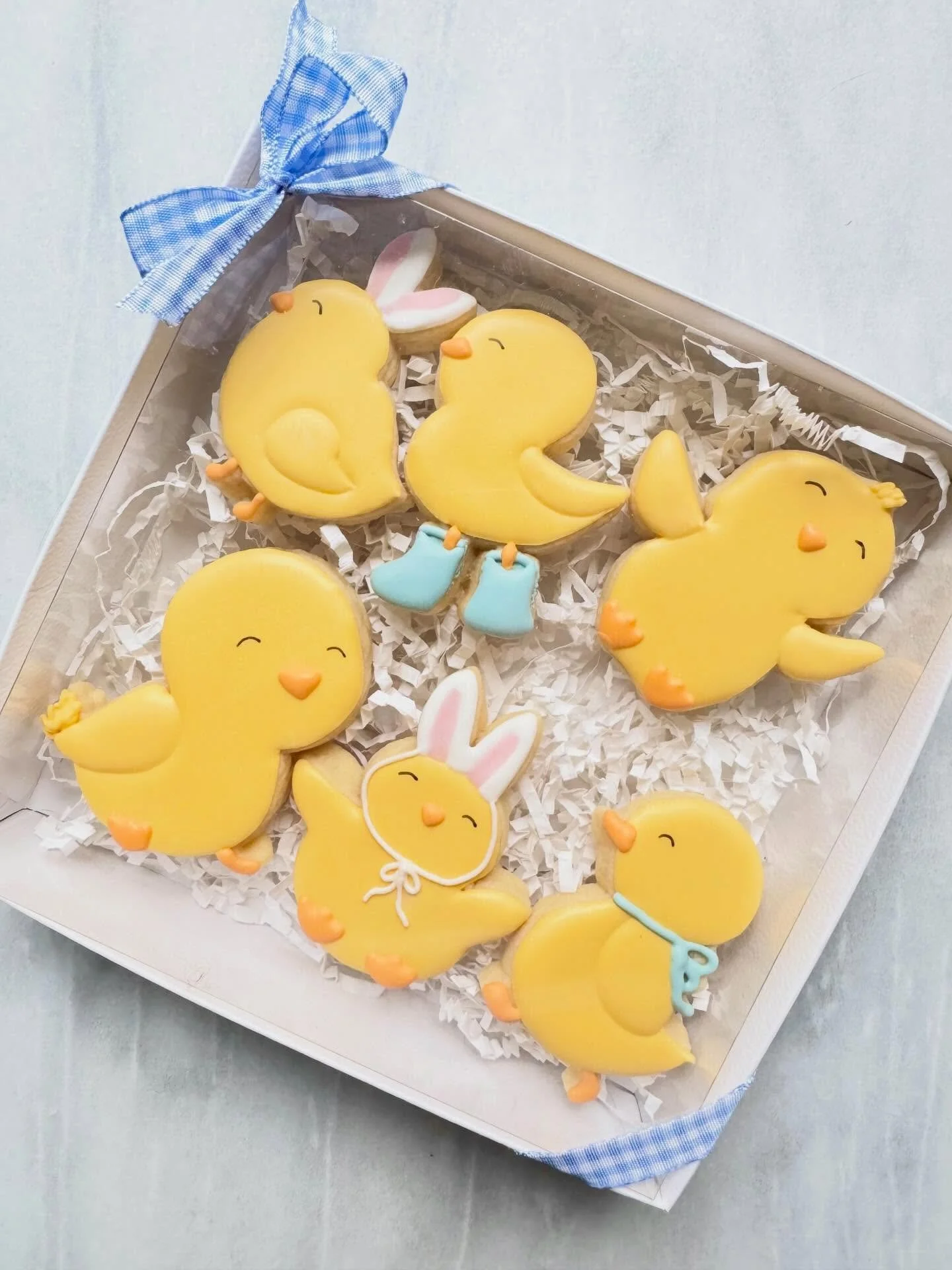 Easter preorders are live! 🐣💛

Mini chick boxes, pastel bunny packs, and personalized name cookies ✨
 
Link is in my bio to order! 💌
&bull;
&bull;
&bull;
#IcedByAnna
#CustomSugarCookies
#EasterCookies
#WestHartfordCT
#RoyalIcingCookies