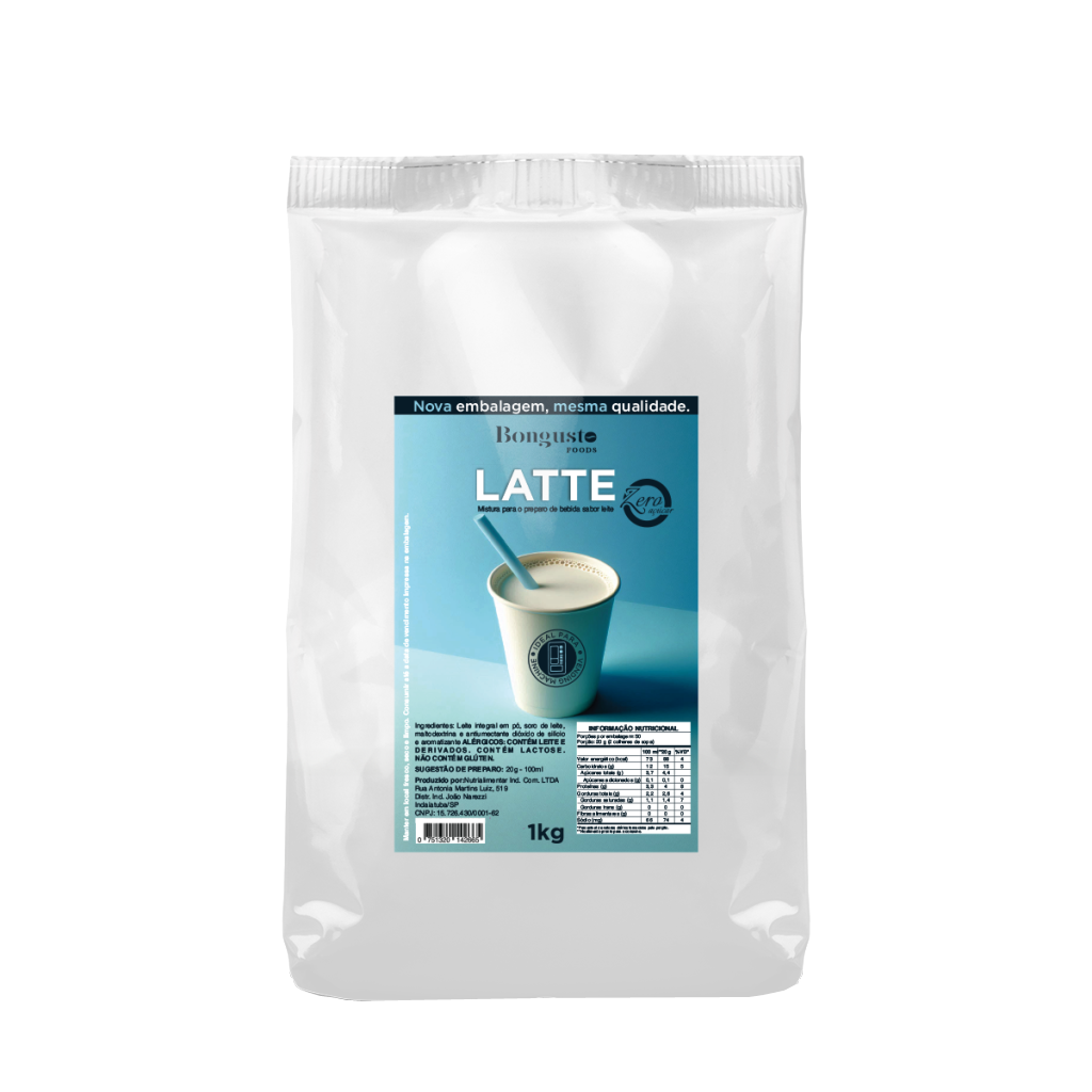 Latte Zero Açúcar