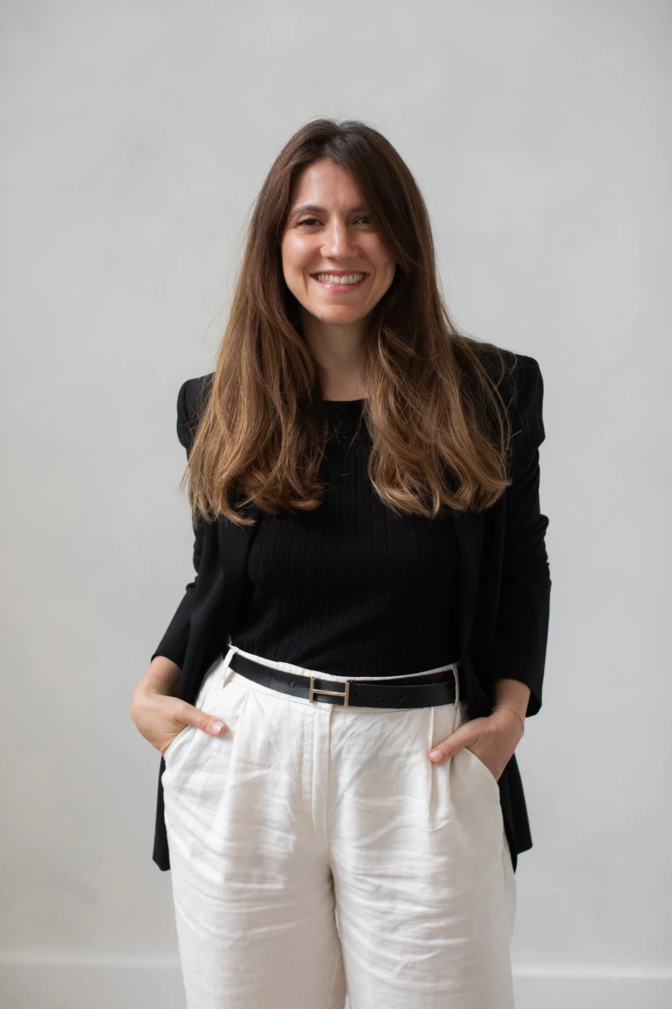 Nergis Yuksel, SEO expert for wedding businesses, smiling at a camera