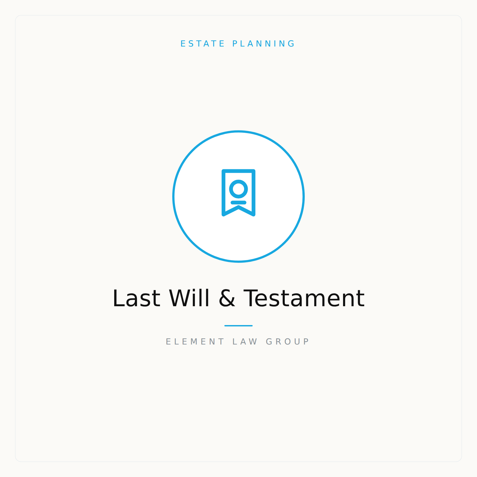 Last Will and Testament