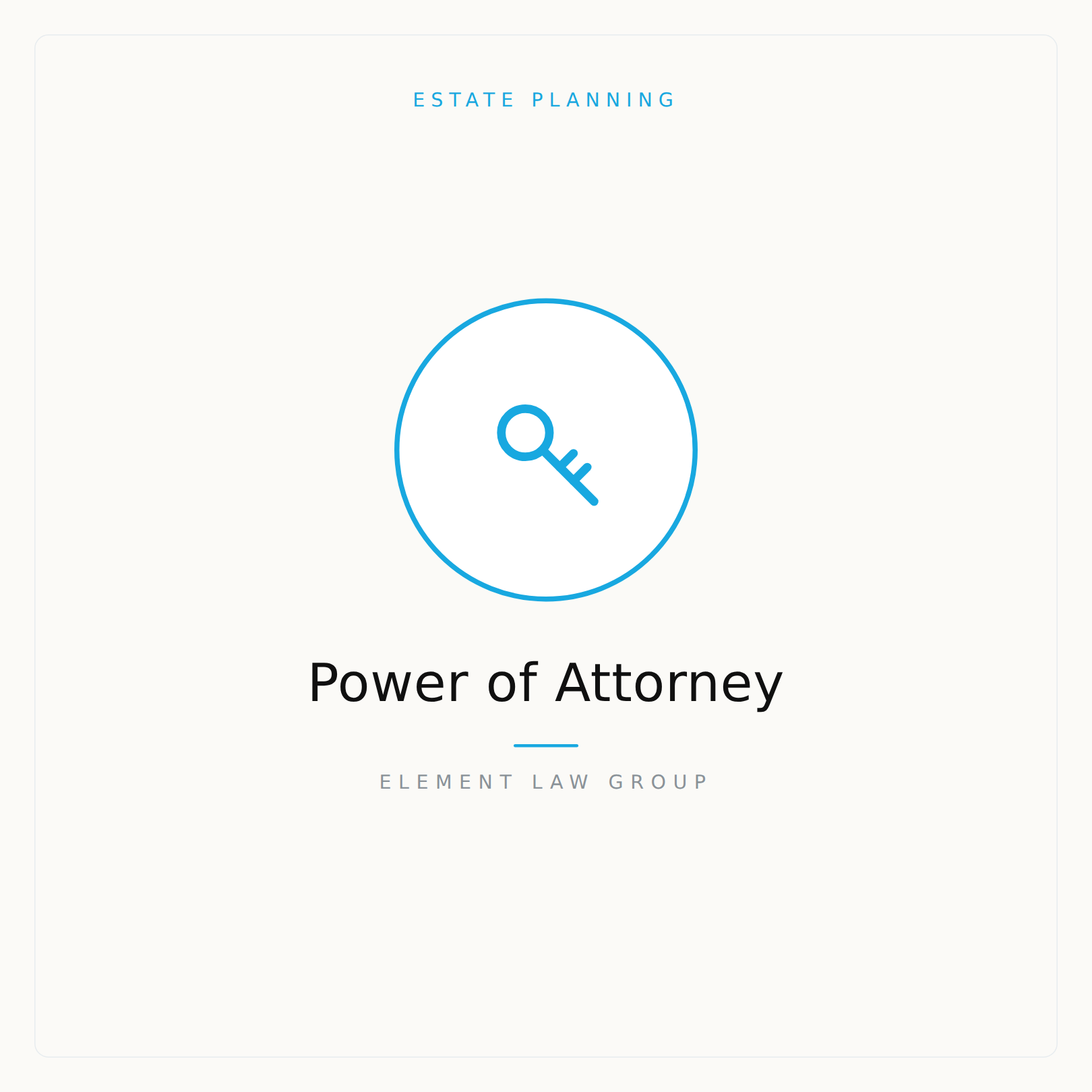 Power of Attorney