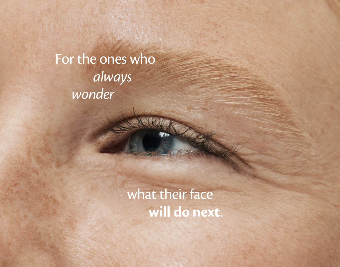 For the many faces of sensitive