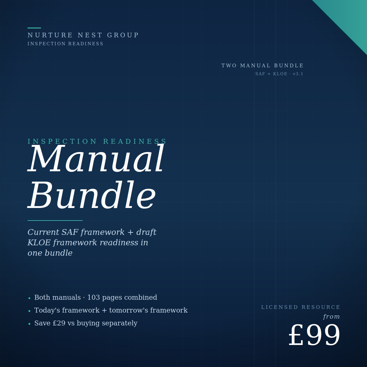 SAF + KLOE Manual Bundle