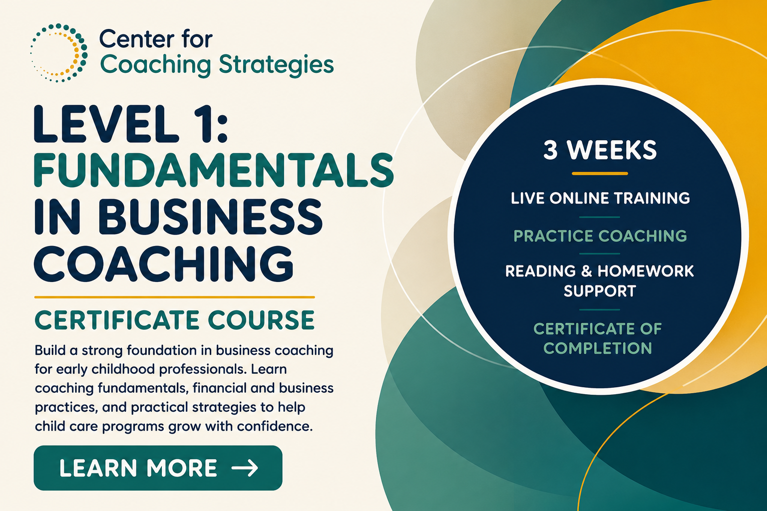 The Center for Coaching Strategies Busenss Coach Training