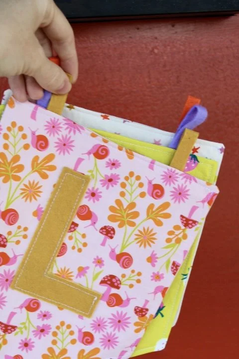 Sewing 101: Block Letter Wall Hanging