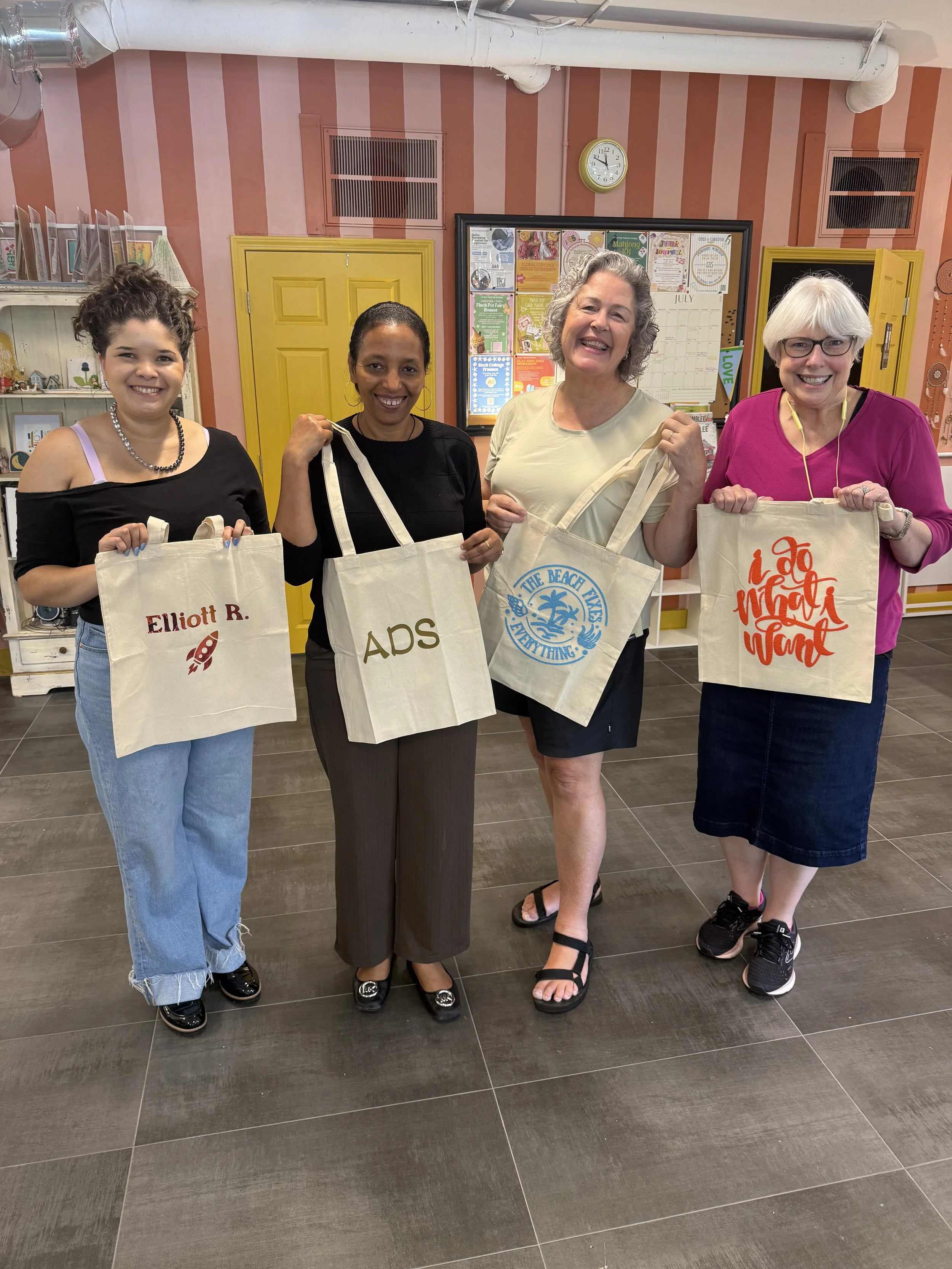 Cricut Class Two: Vinyl & Iron- On 