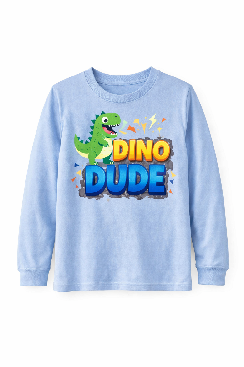 Youth Long-Sleeve T-Shirt (Front OR Back Design ONLY)