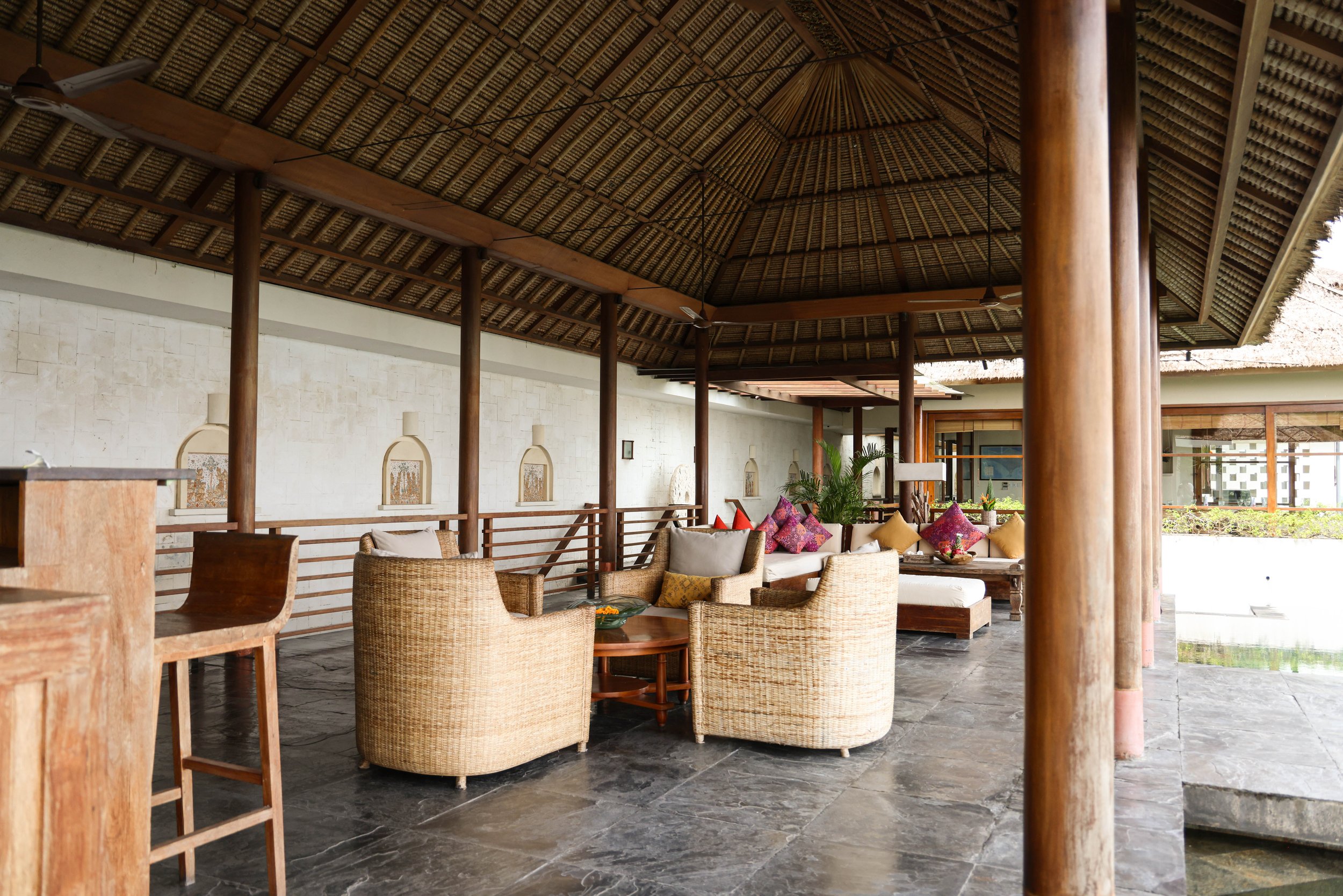 The living room