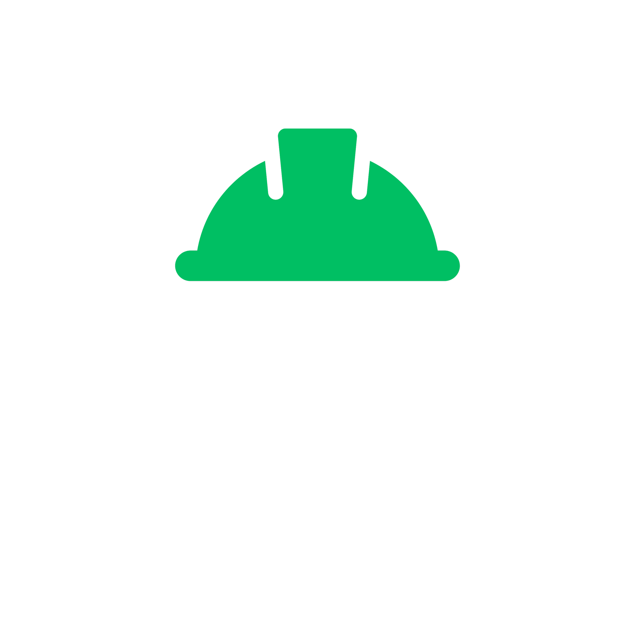 A person wearing a green jacket and a green hat, viewed from behind.