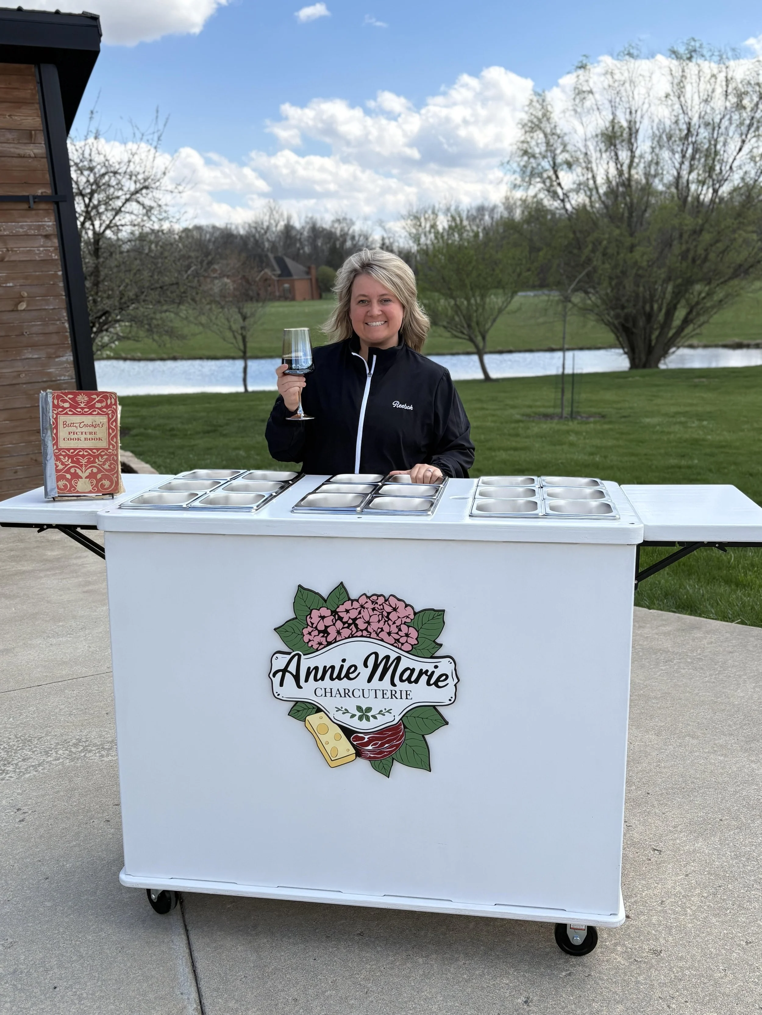 Annie Marie Charcuterie Cart