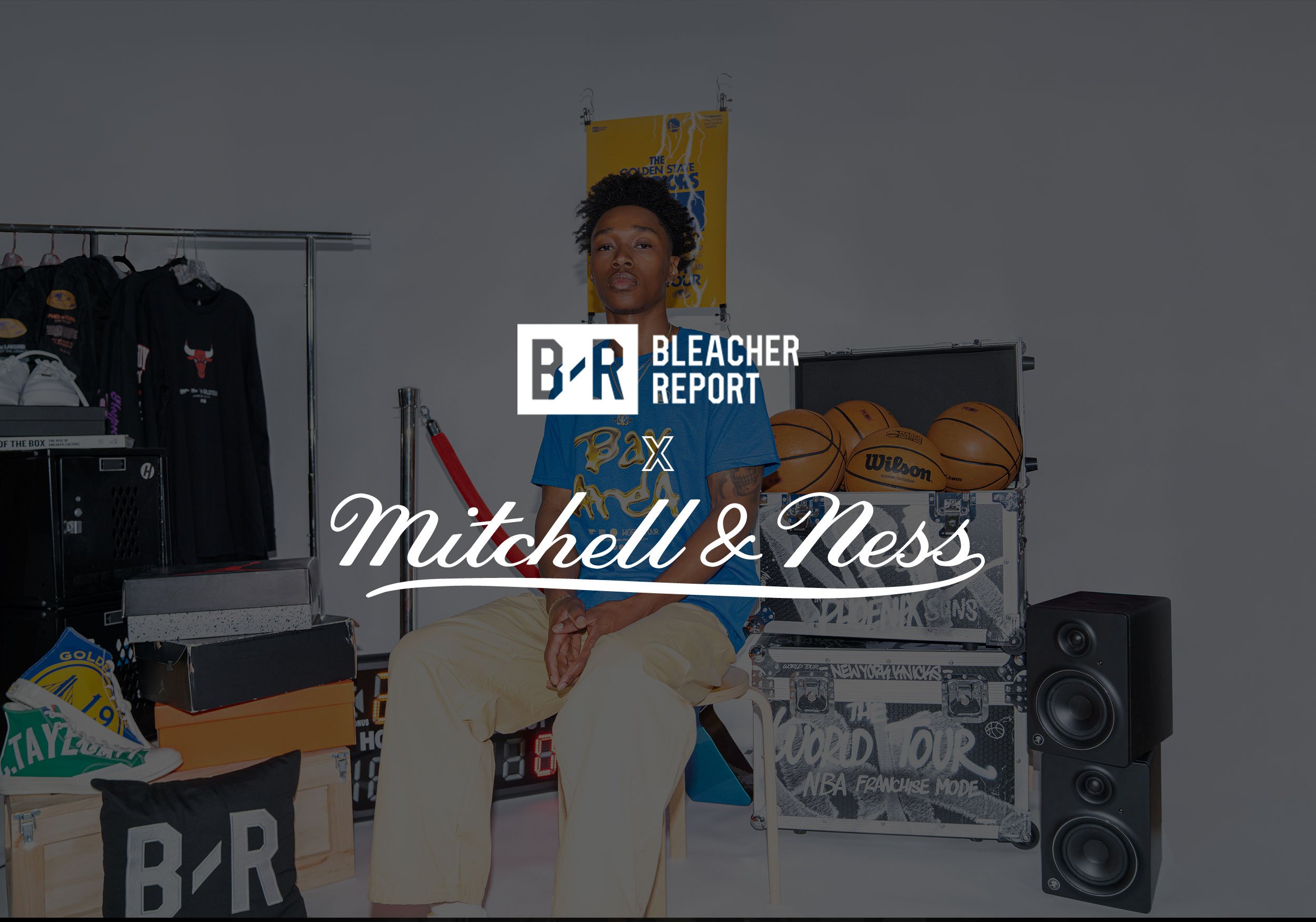 Bleacher Report x Mitchell & Ness