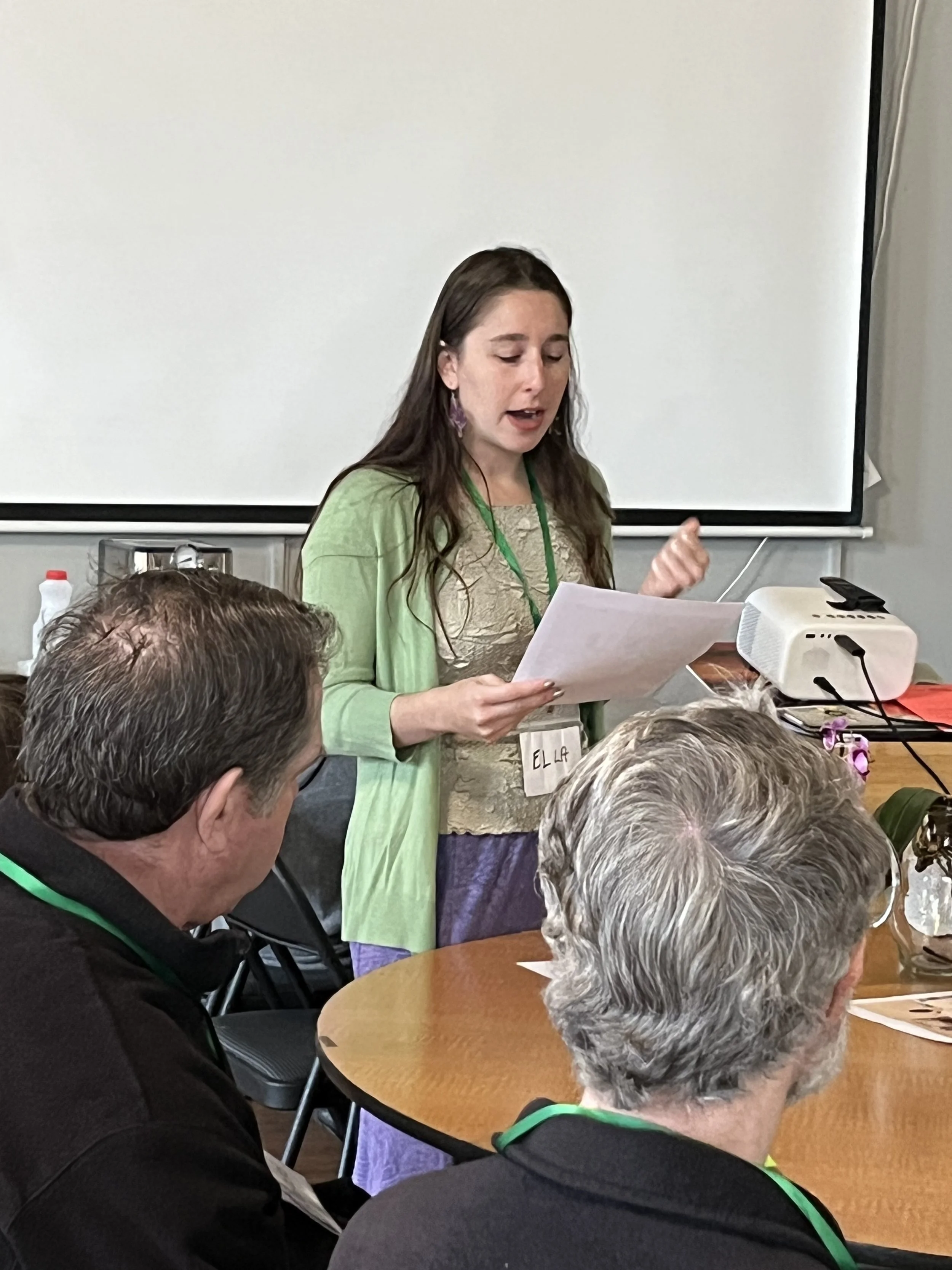 Poppa's Orchids, Storytelling at Blossom