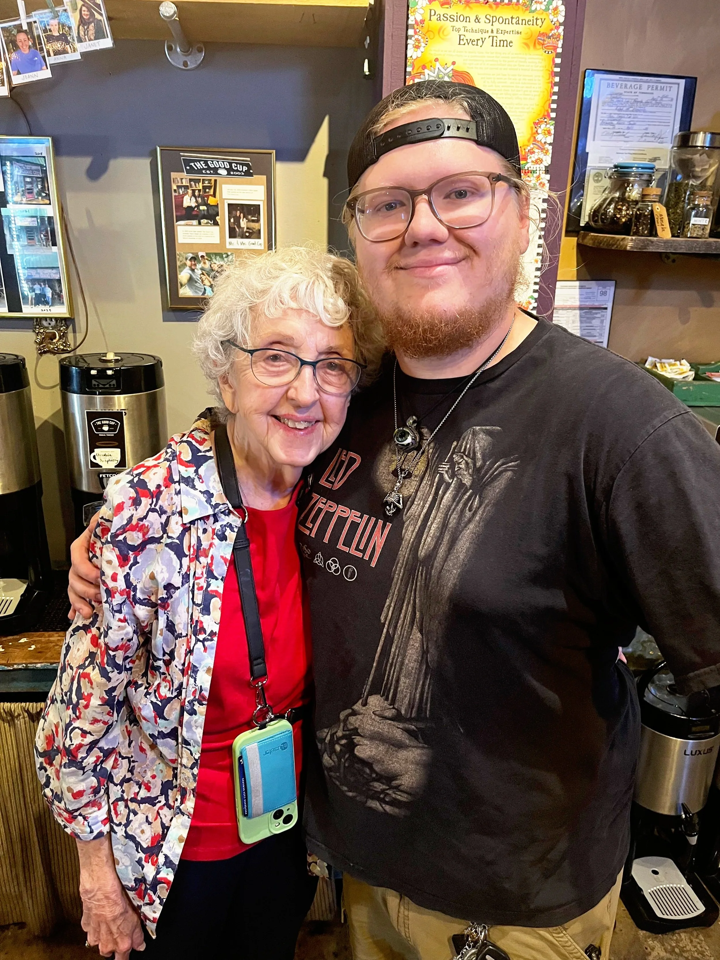 Sweet friendships are formed over coffee and conversation at The Good Cup.
