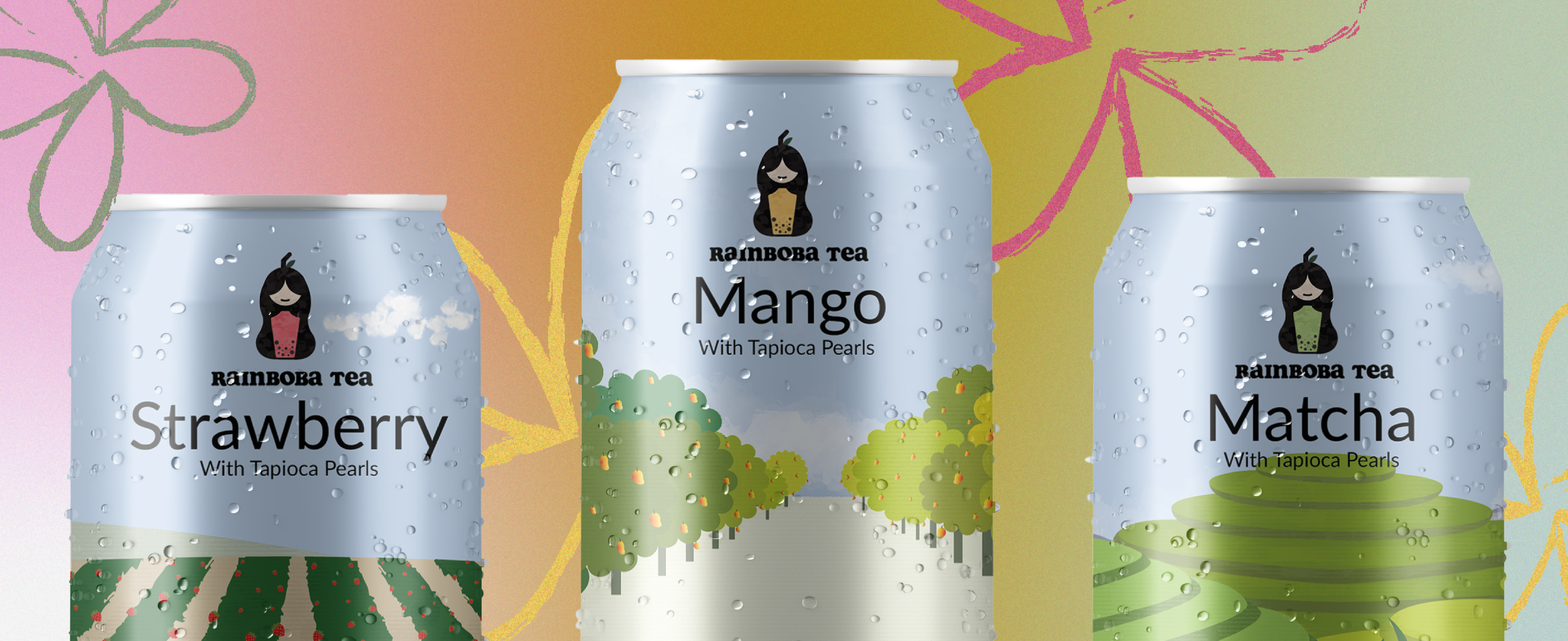 Rainboba Tea - Consumer Package