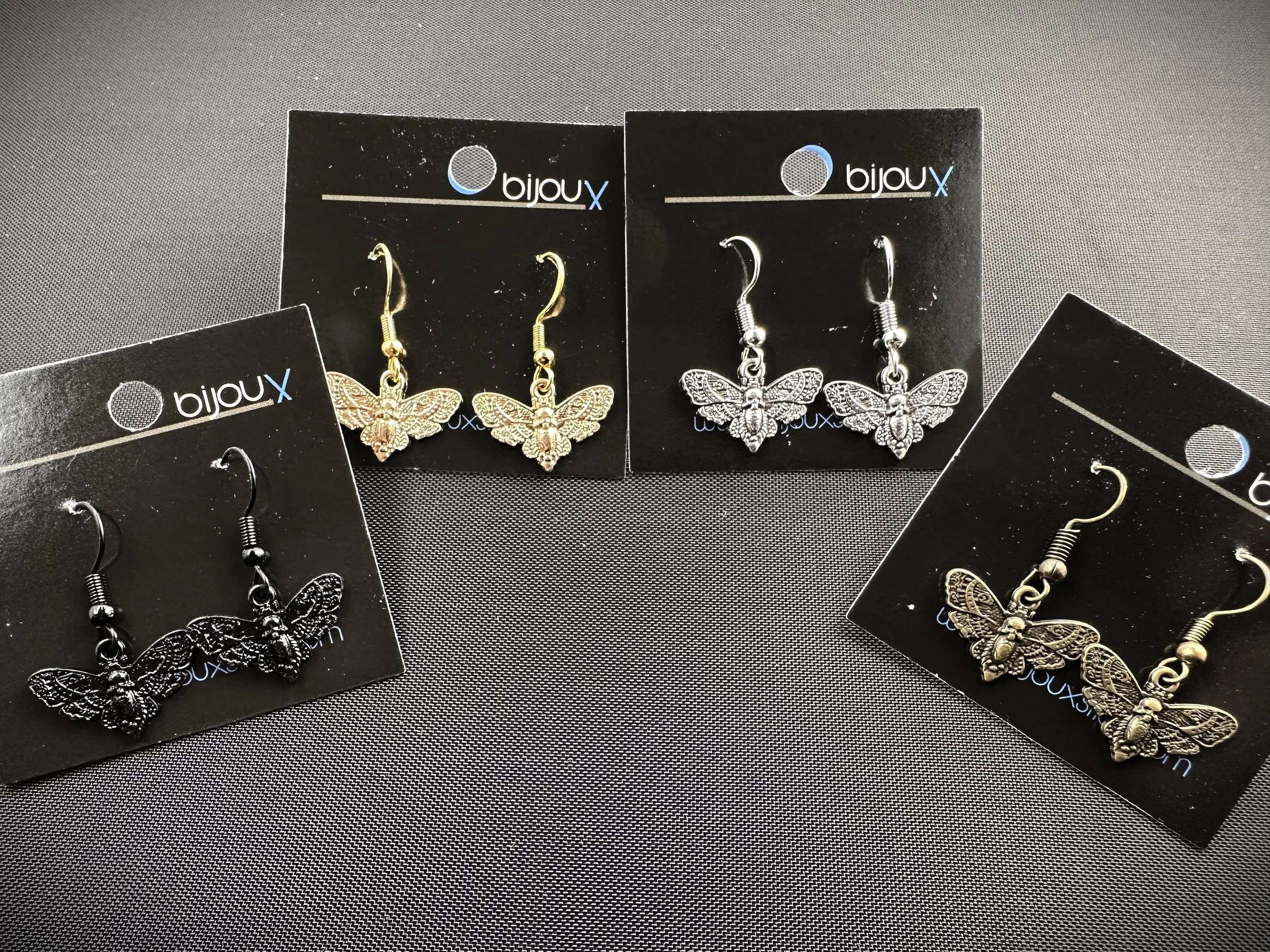 Volare Collection - Earrings - Death Moth