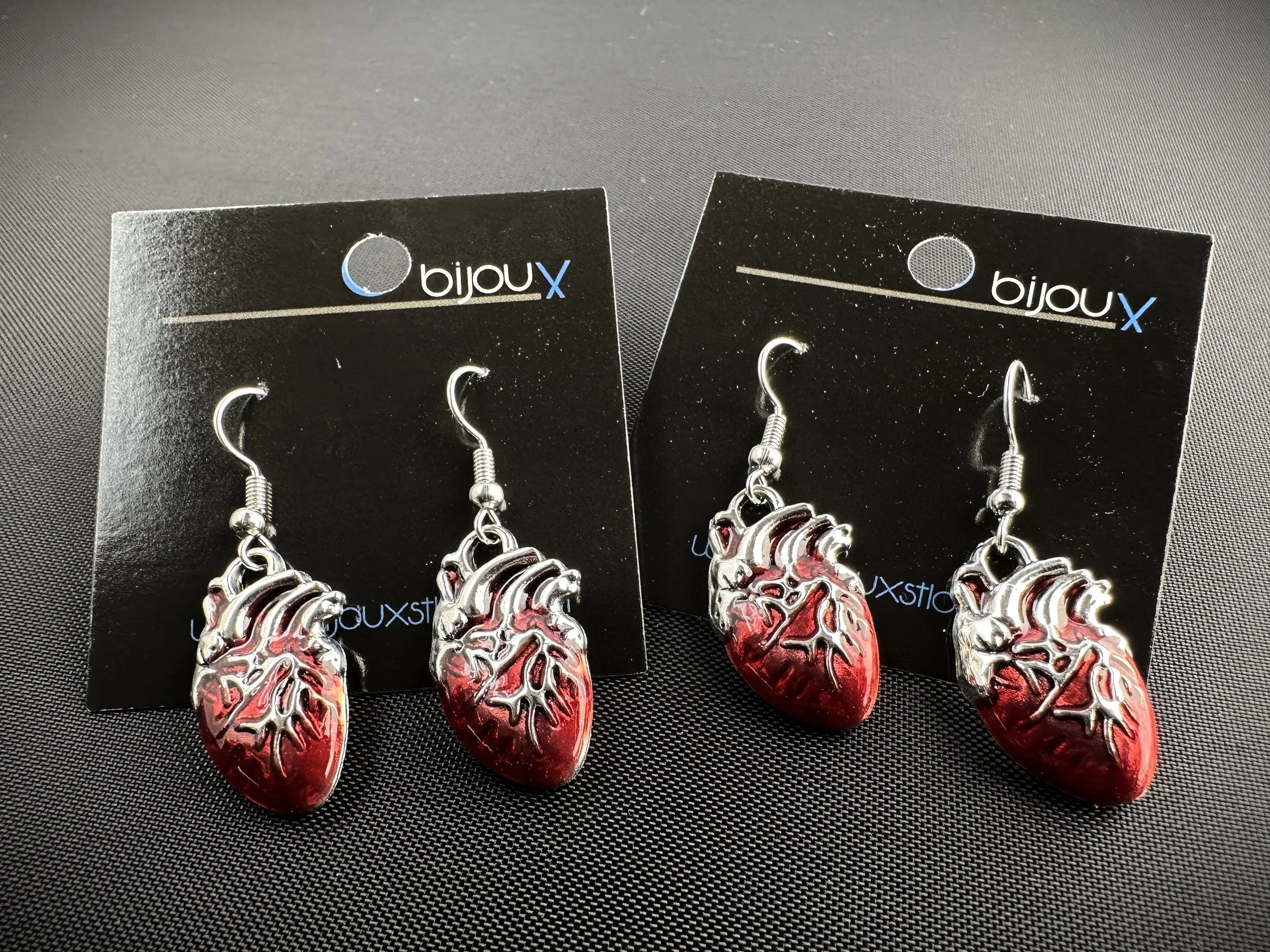 Earrings - Anatomical Heart