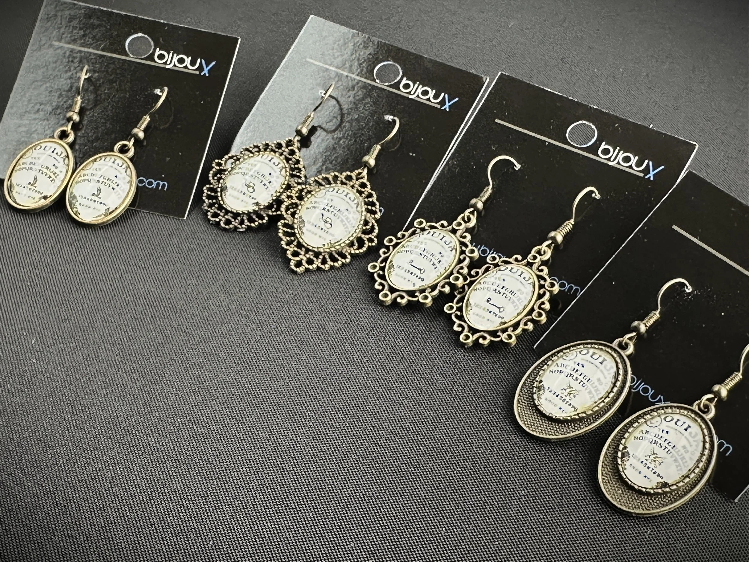 Occult Collection - Earrings - Cameo Ouija Small