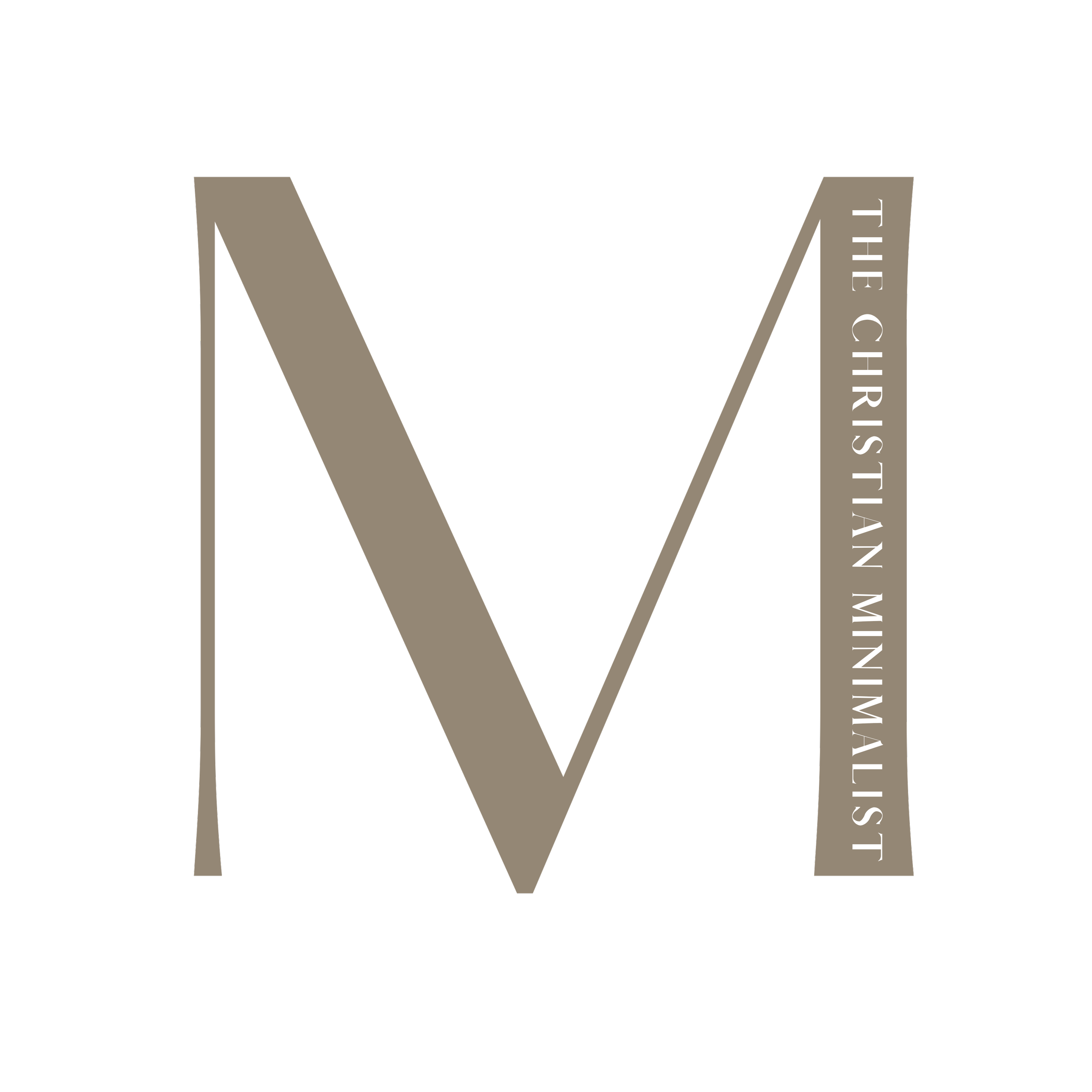 Christian Minimalist logo