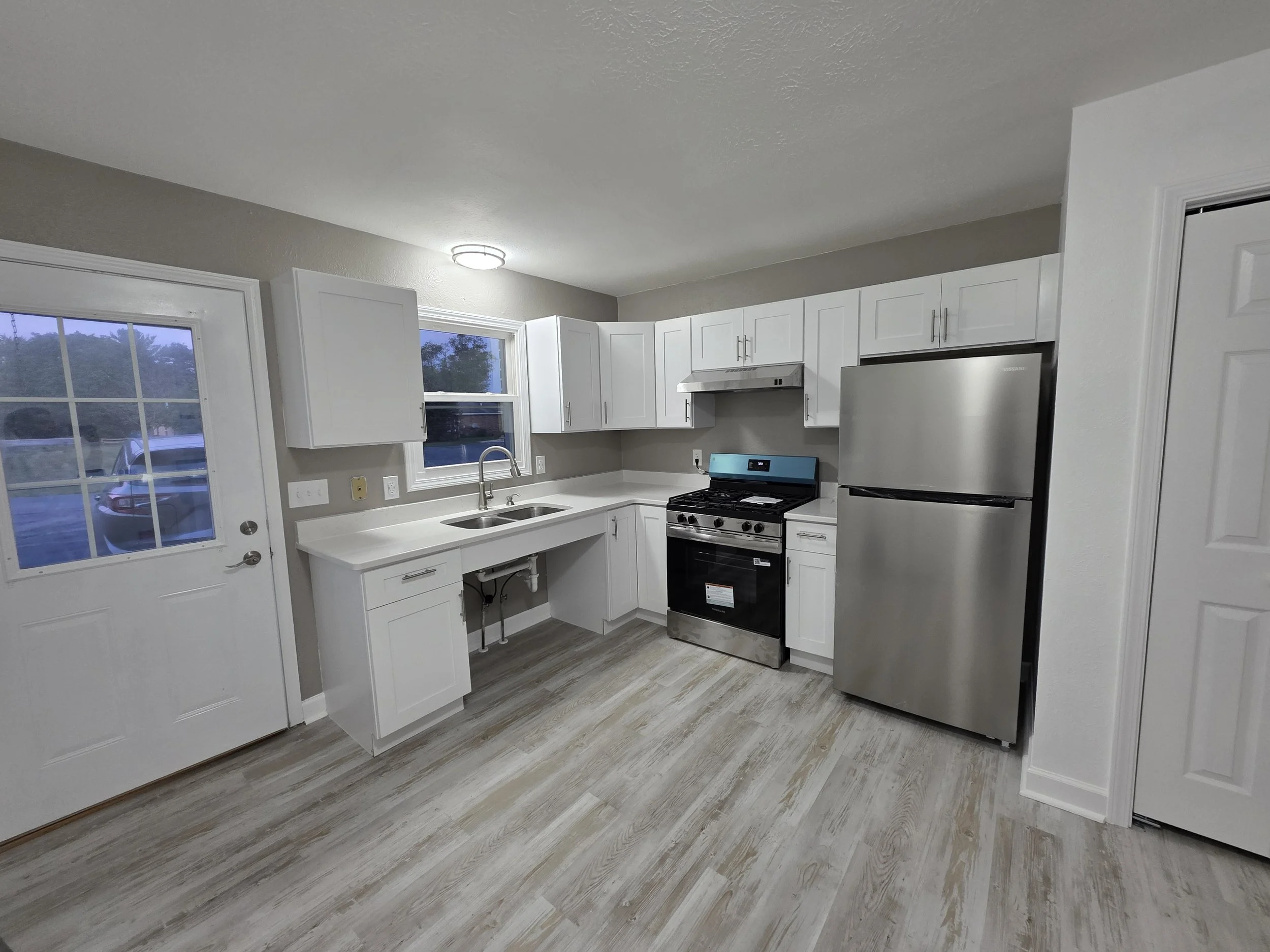 Modern design throughout