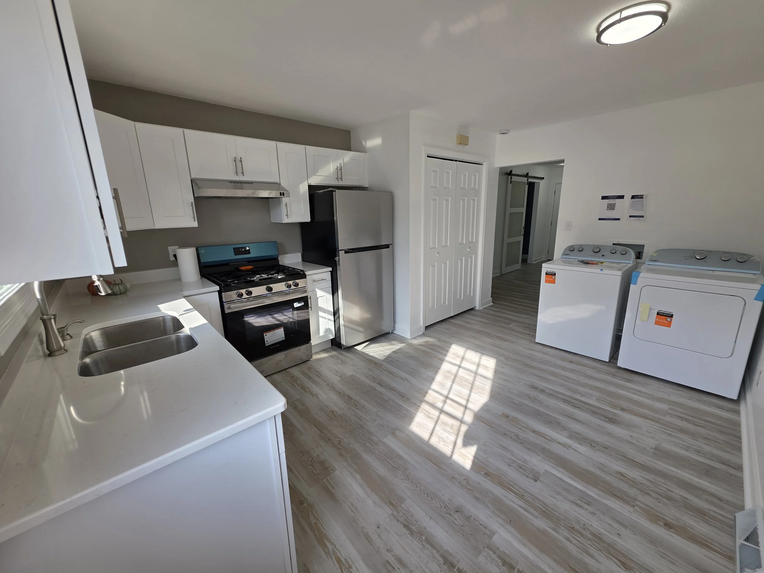 In-suite laundry