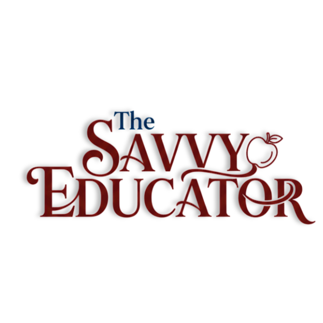 The Savvy Educator logo with apple