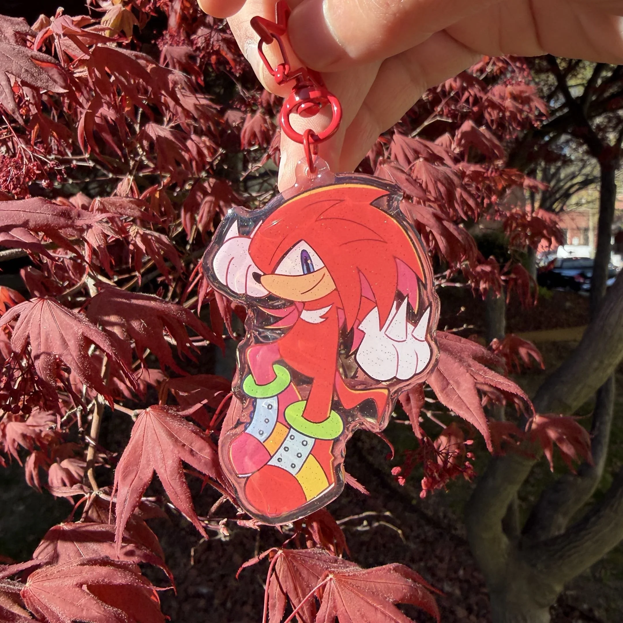 Knuckles the Echidna Keychain - 2026