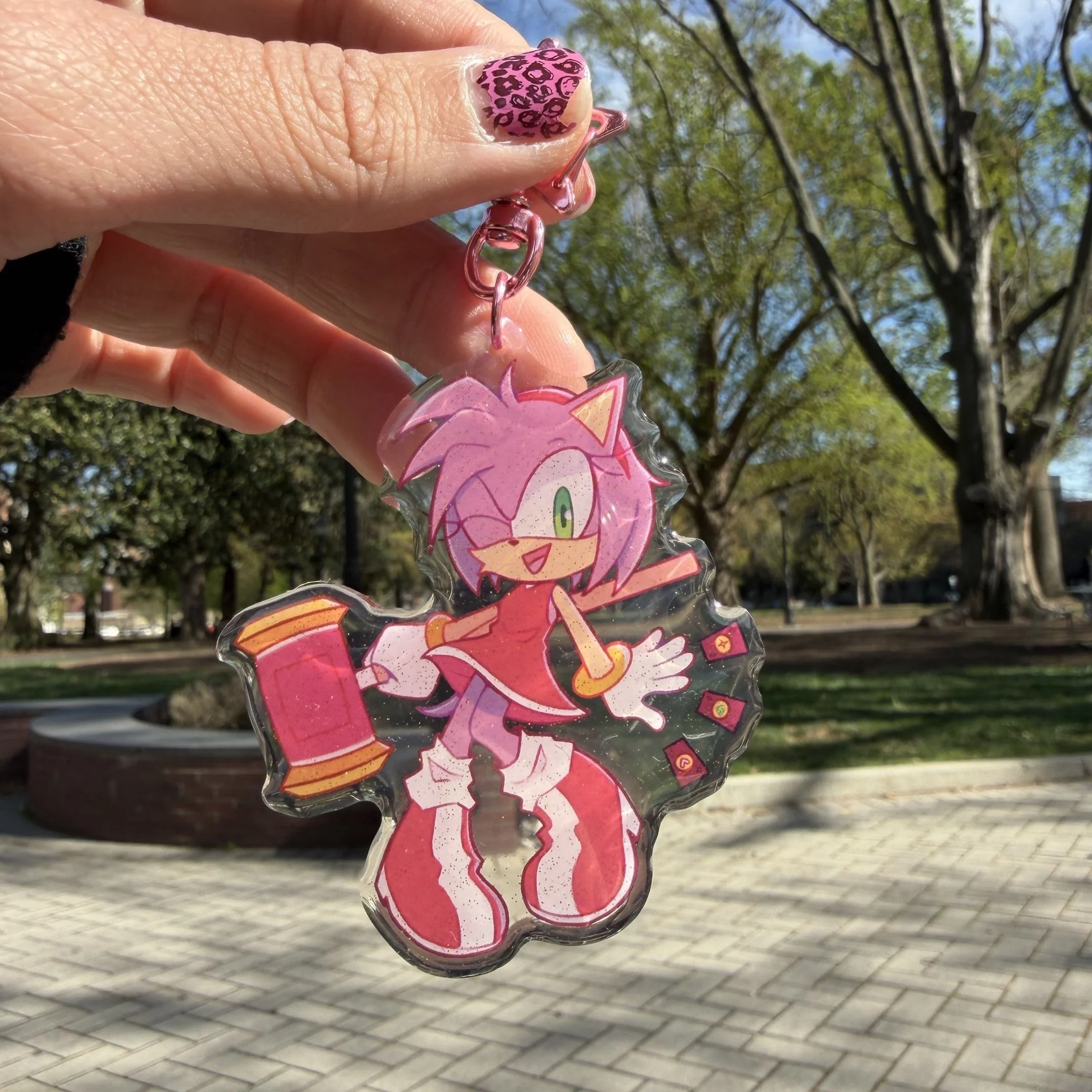 Amy Rose Keychain - 2026