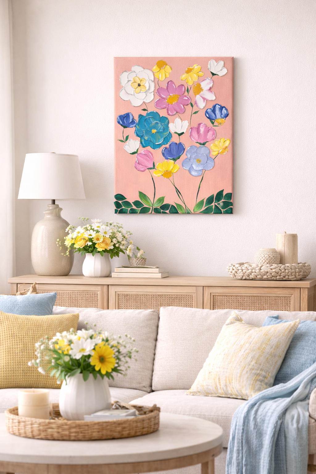 Heavy Texture Wildflower