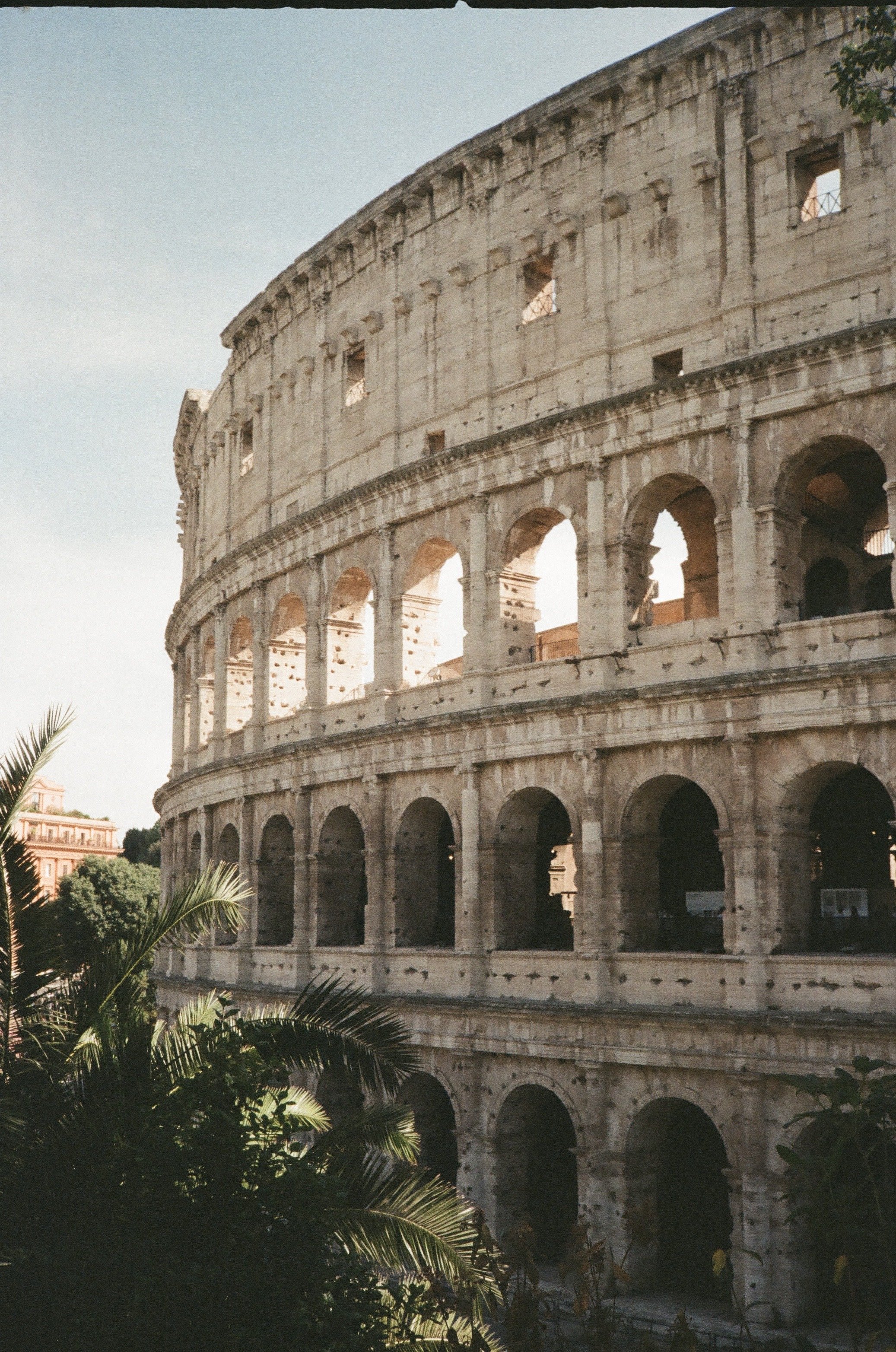 Image of the colosseum in Rome Italy