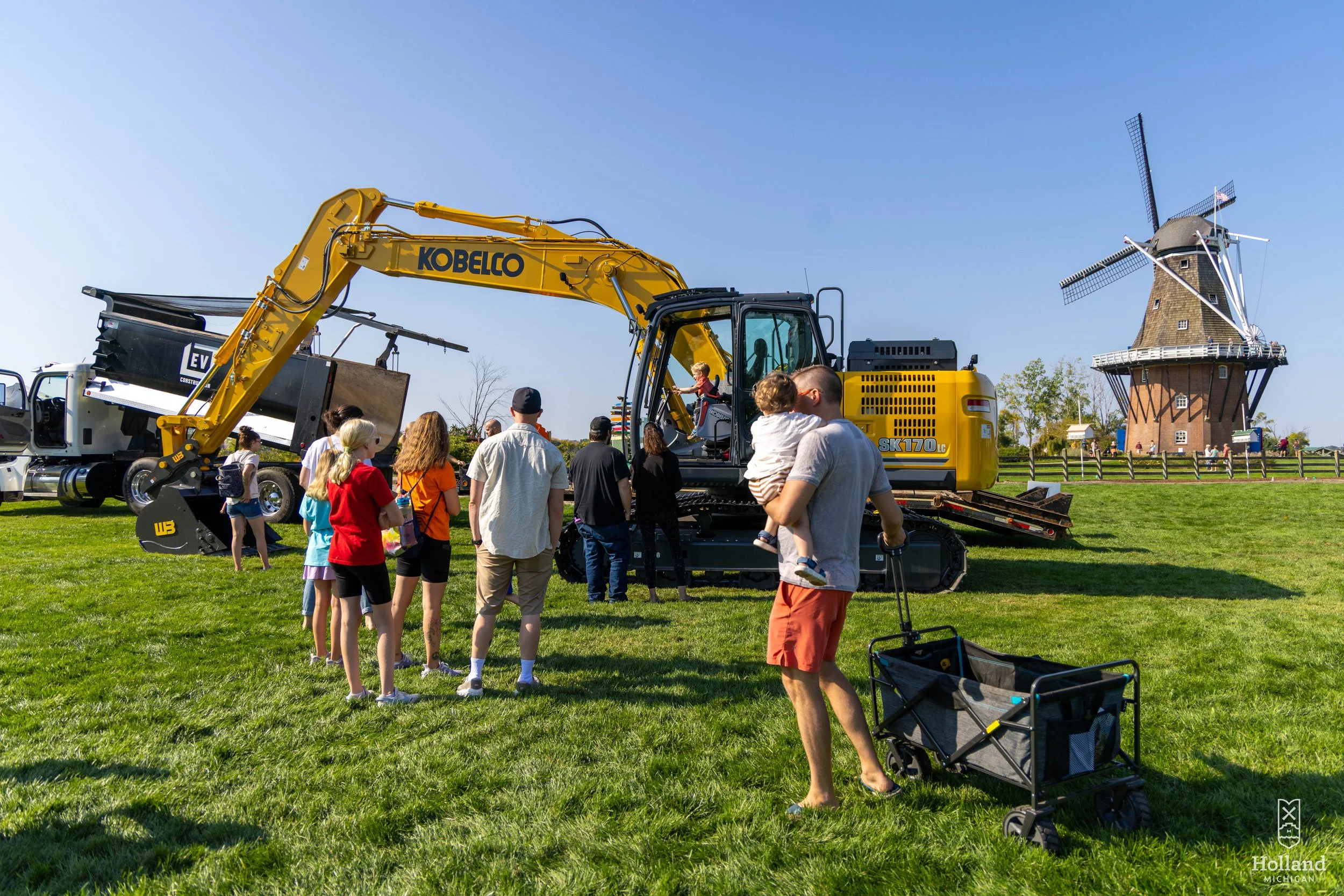 families with trucks